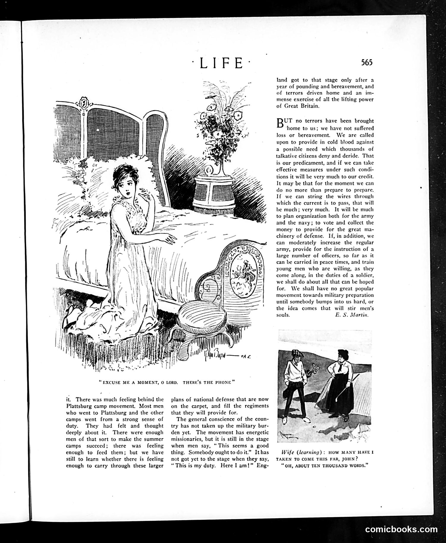 Life — March 30, 1916 — page 9: Life, 1916-03-30