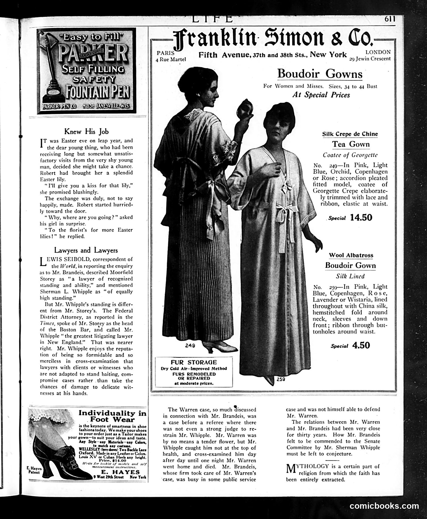 Life — April 6, 1916 — page 11: Life, 1916-04-06