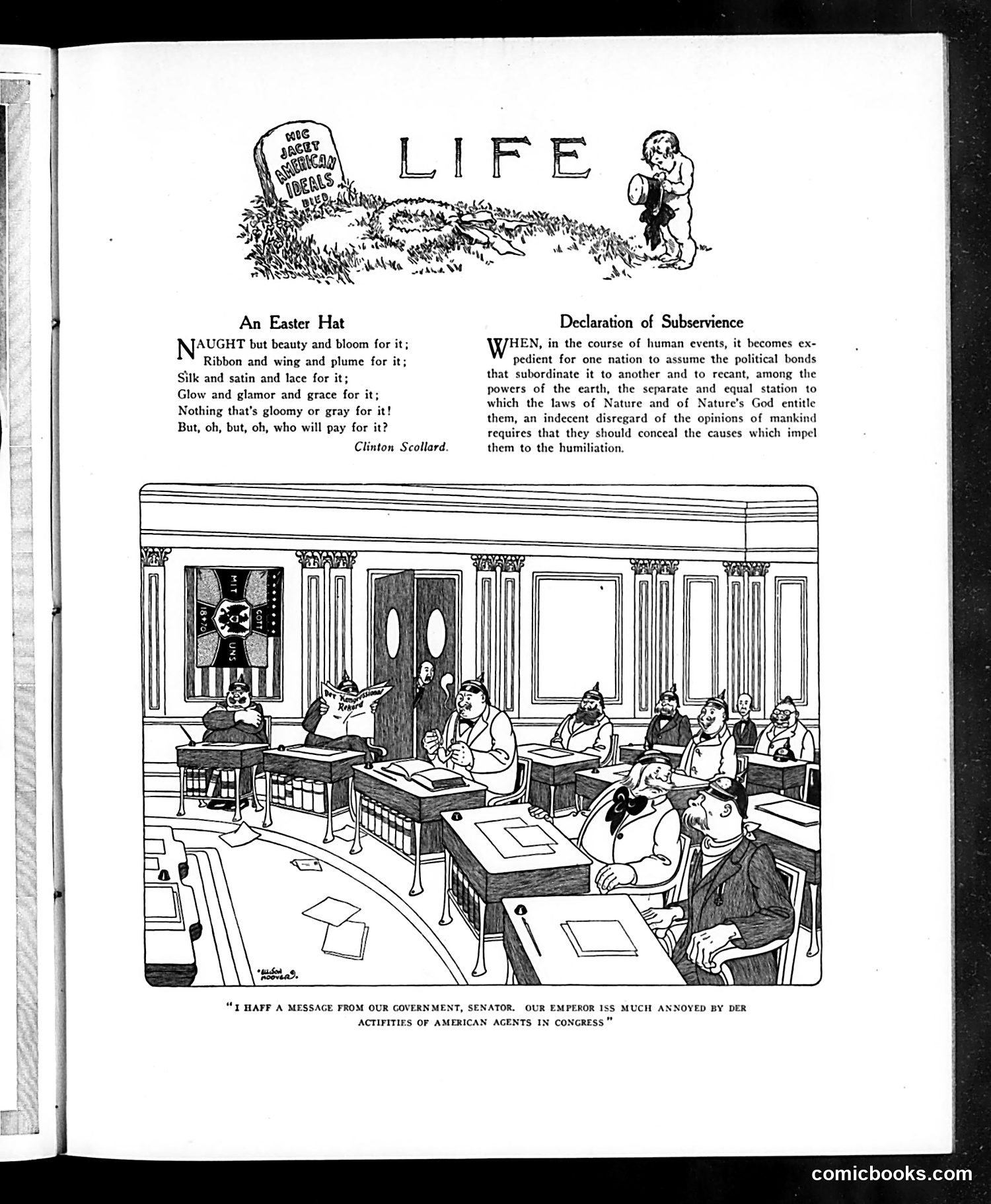 Life — April 13, 1916 — page 7: Life, 1916-04-13