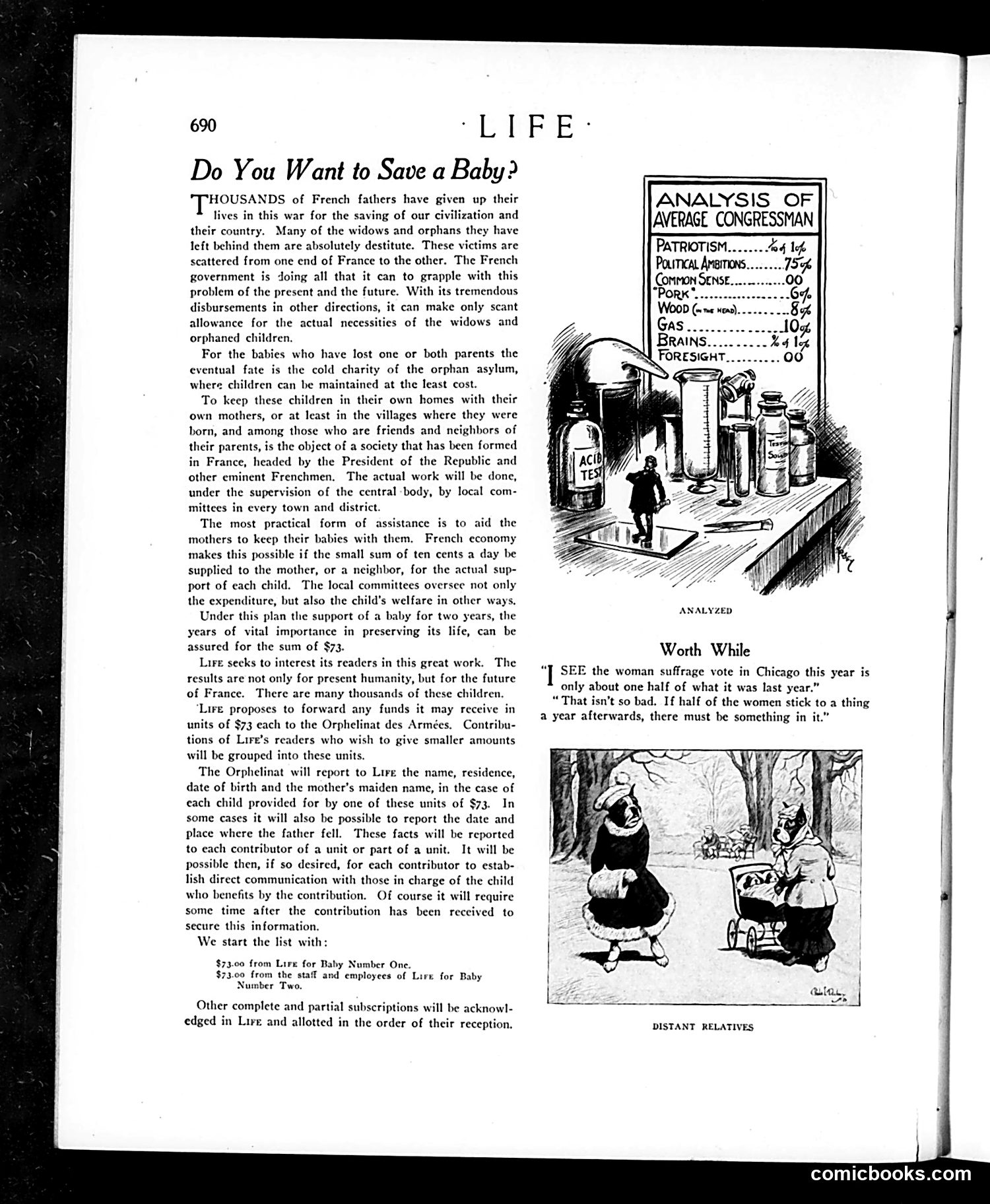 Life — April 13, 1916 — page 10: Life, 1916-04-13