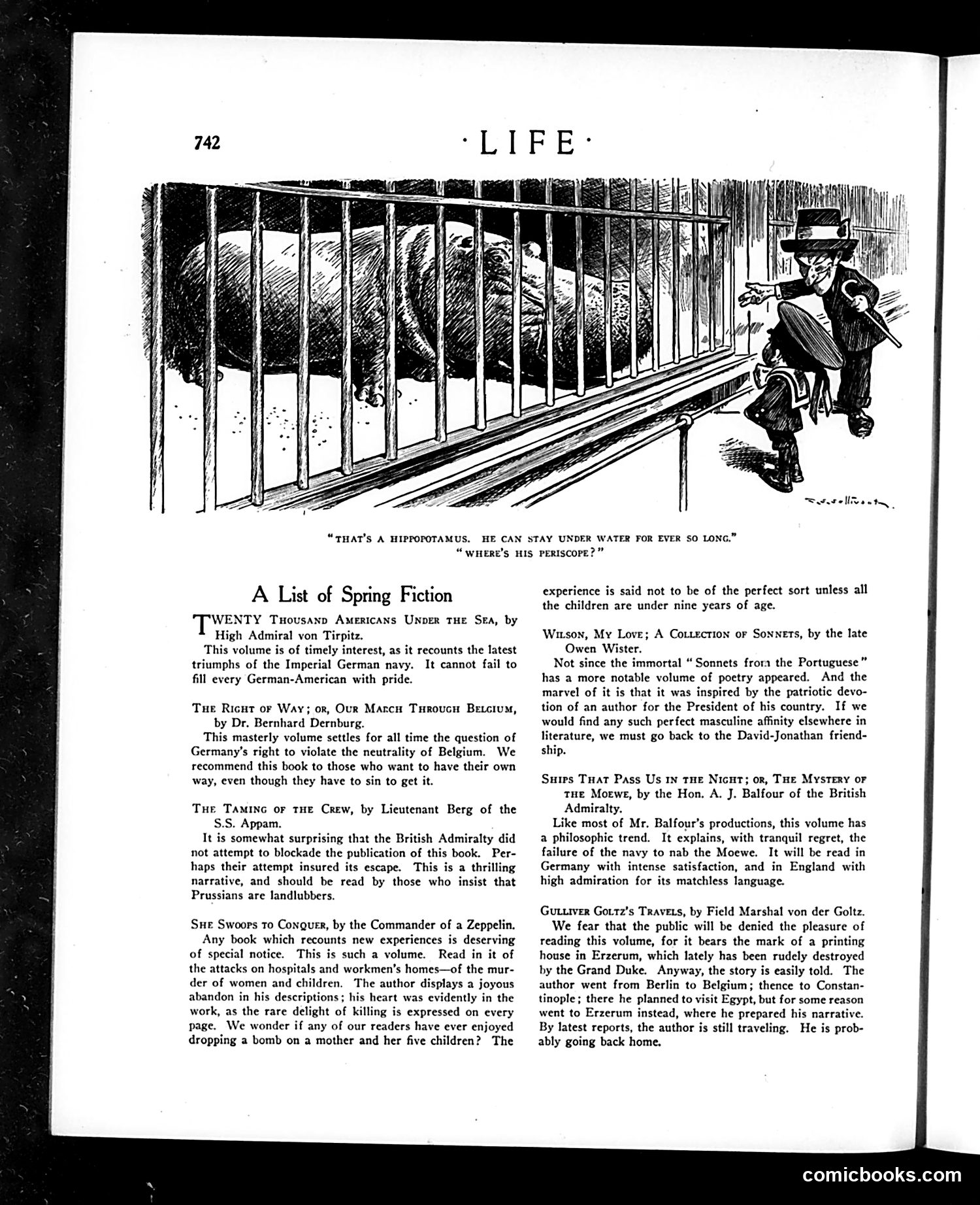 Life — April 20, 1916 — page 14: Life, 1916-04-20
