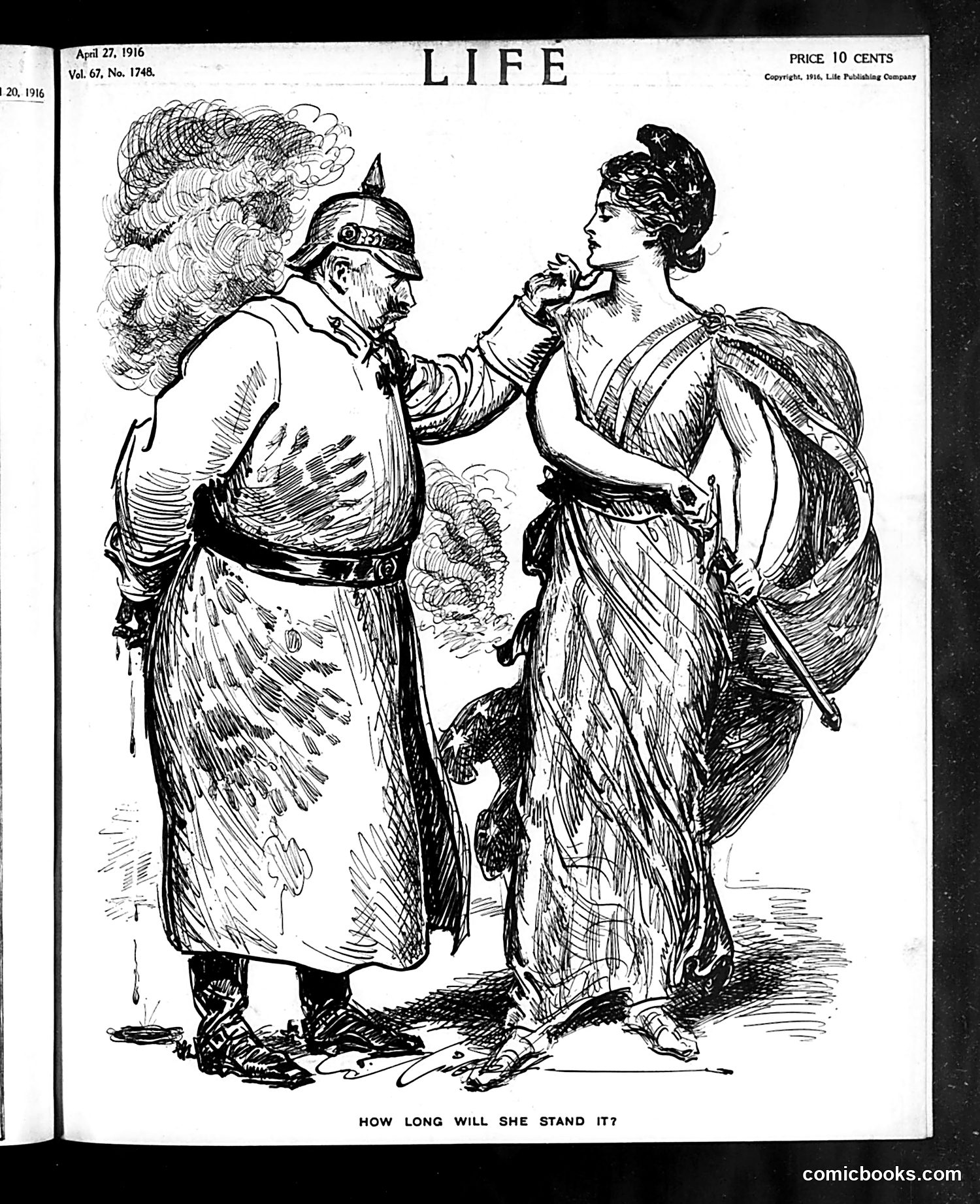 Life — April 27, 1916 — page 1: Life, 1916-04-27