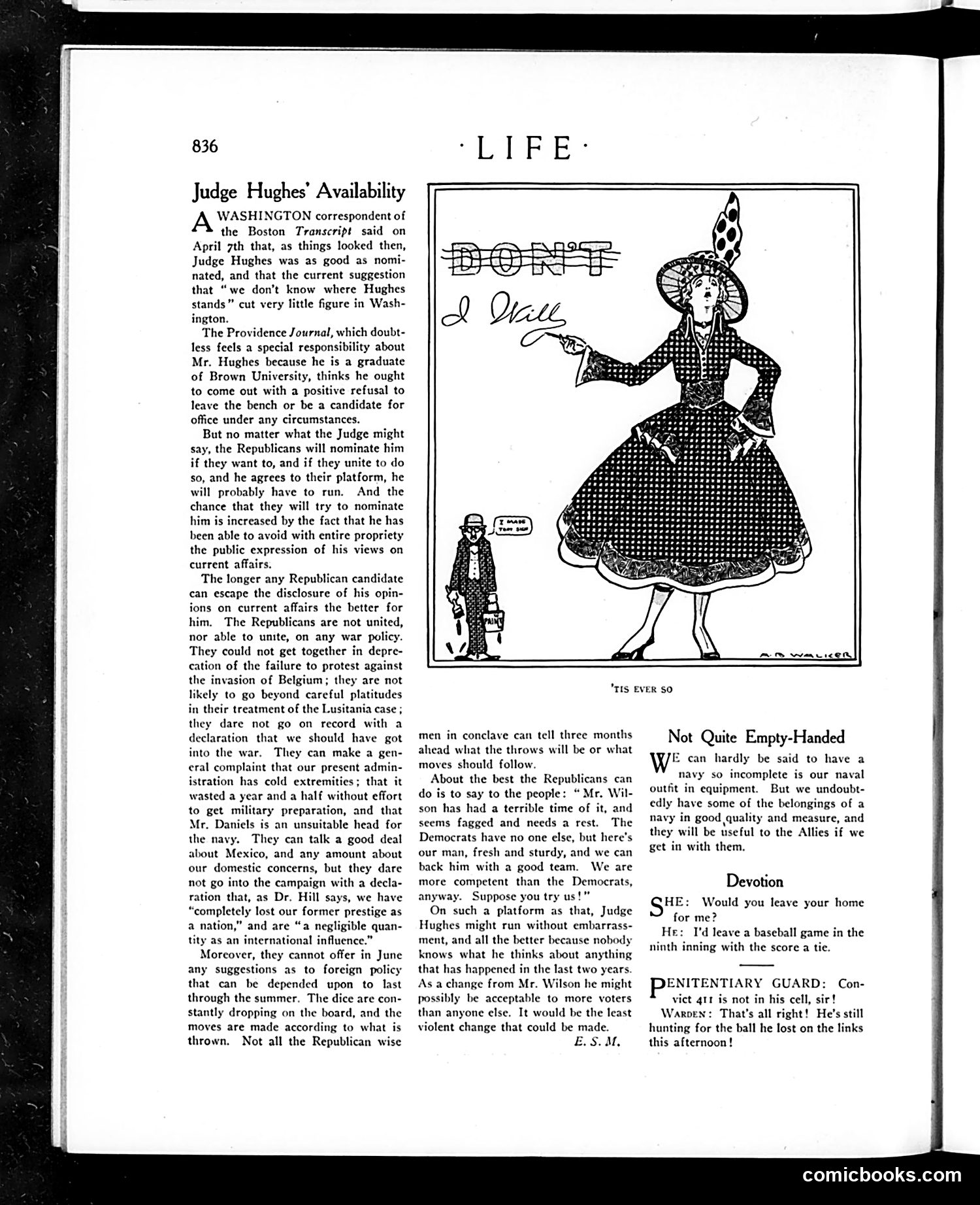 Life — May 4, 1916 — page 12: Life, 1916-05-04