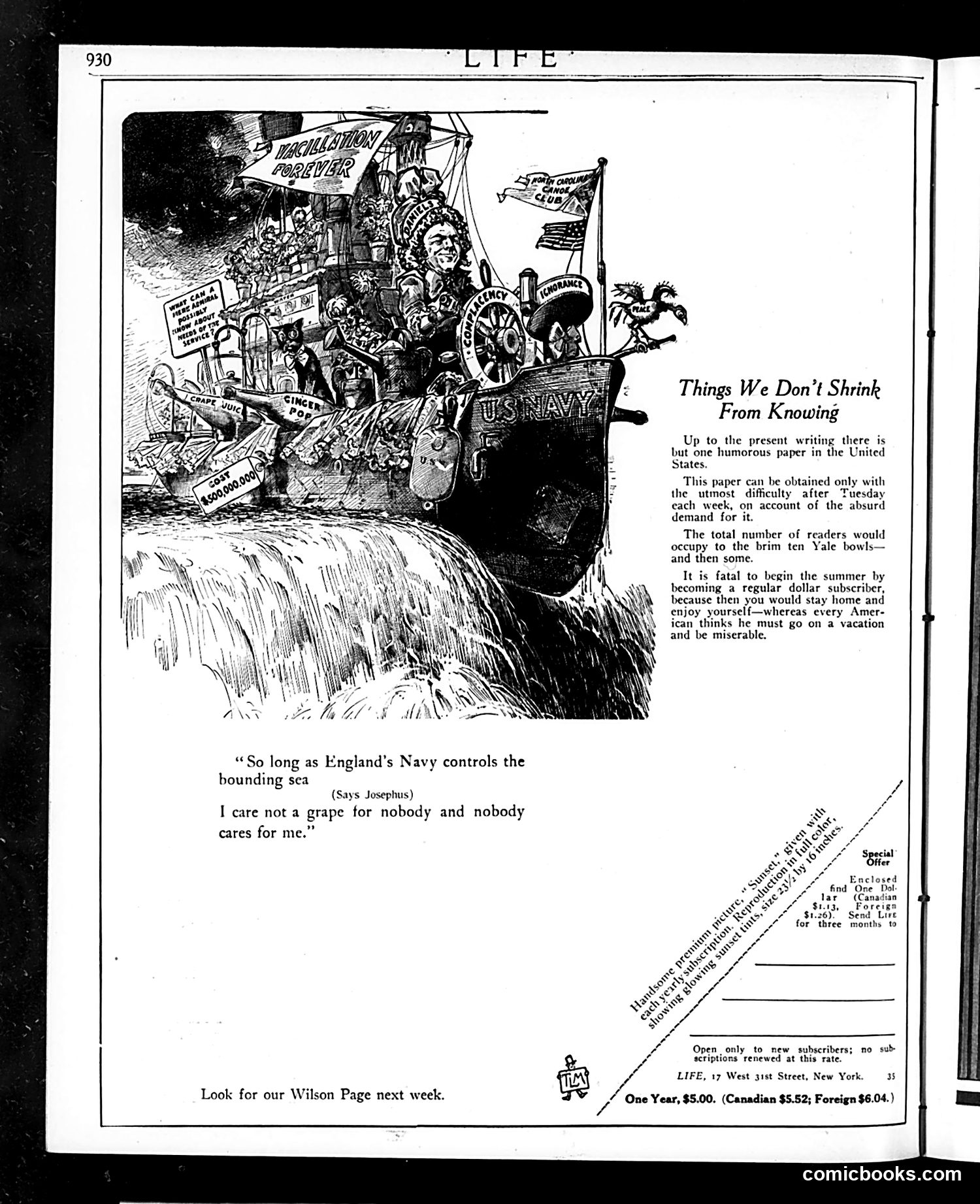 Life — May 18, 1916 — page 6: Life, 1916-05-18