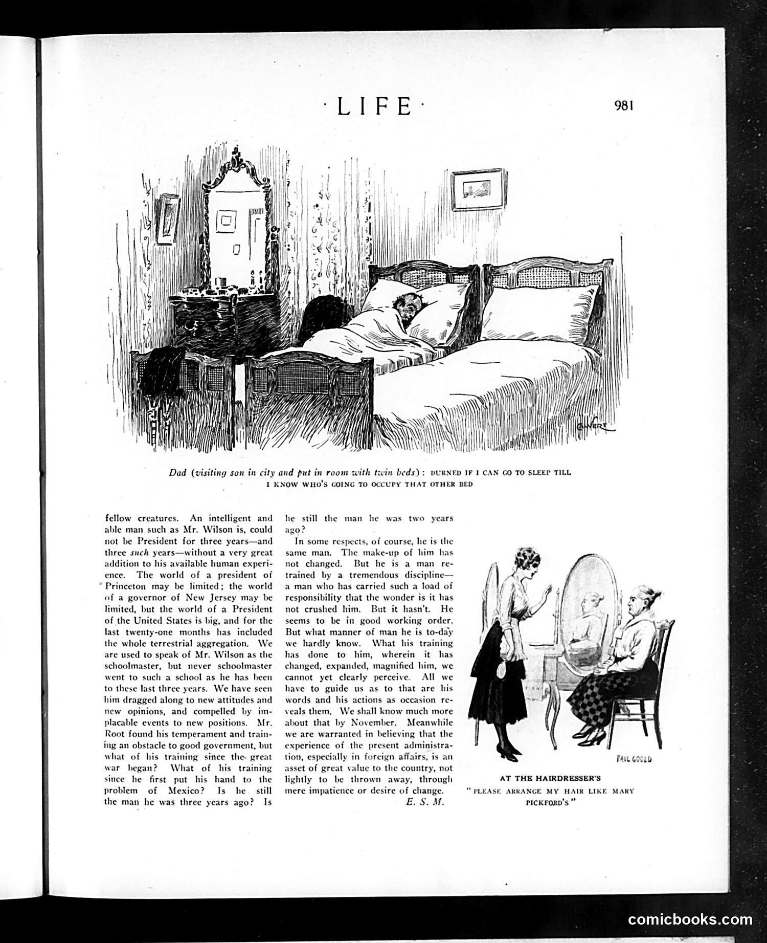 Life — May 25, 1916 — page 9: Life, 1916-05-25