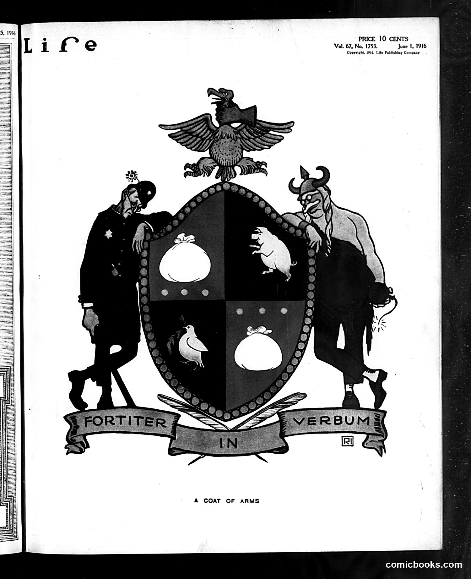 Life — June 1, 1916 — page 1: Life, 1916-06-01
