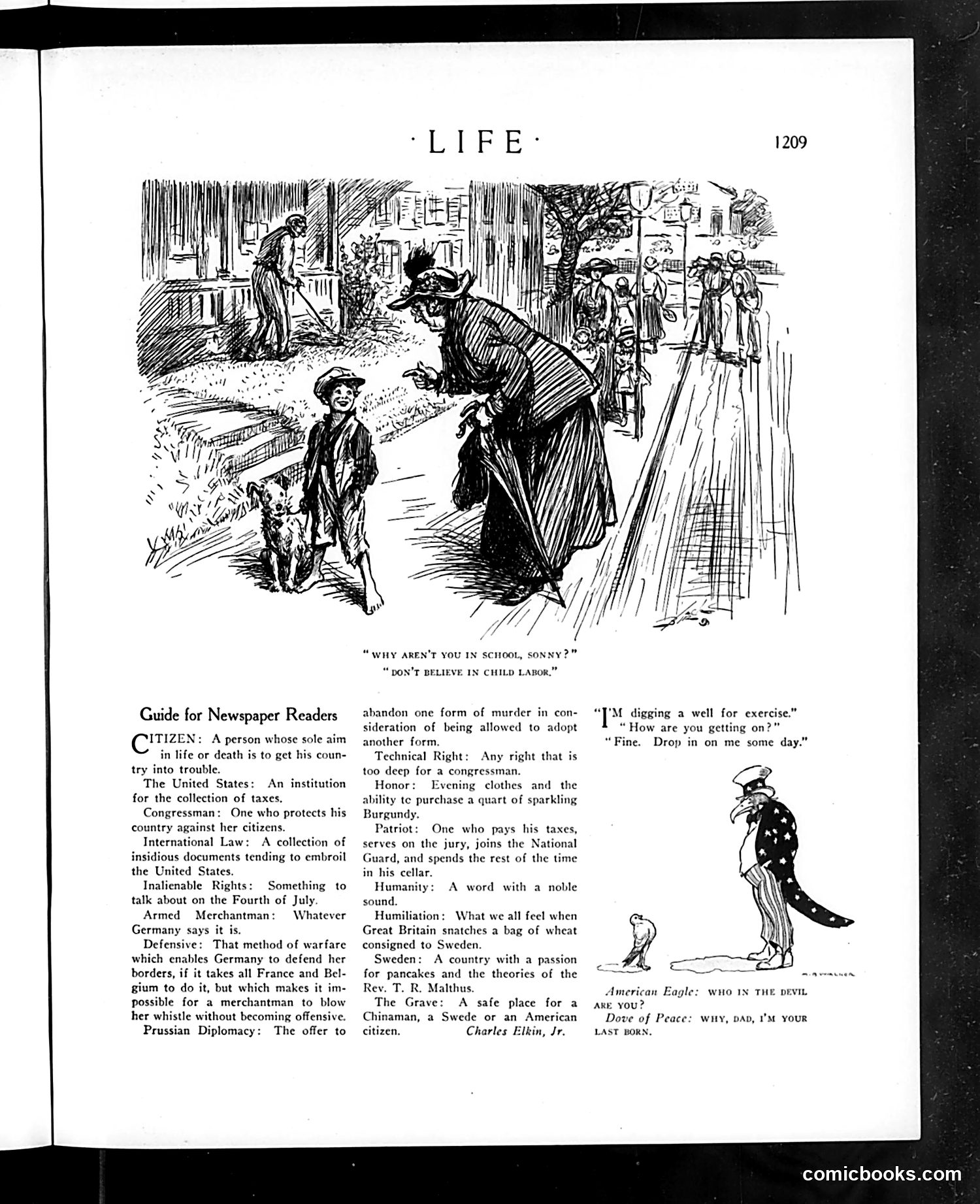 Life — June 29, 1916 — page 9: Life, 1916-06-29