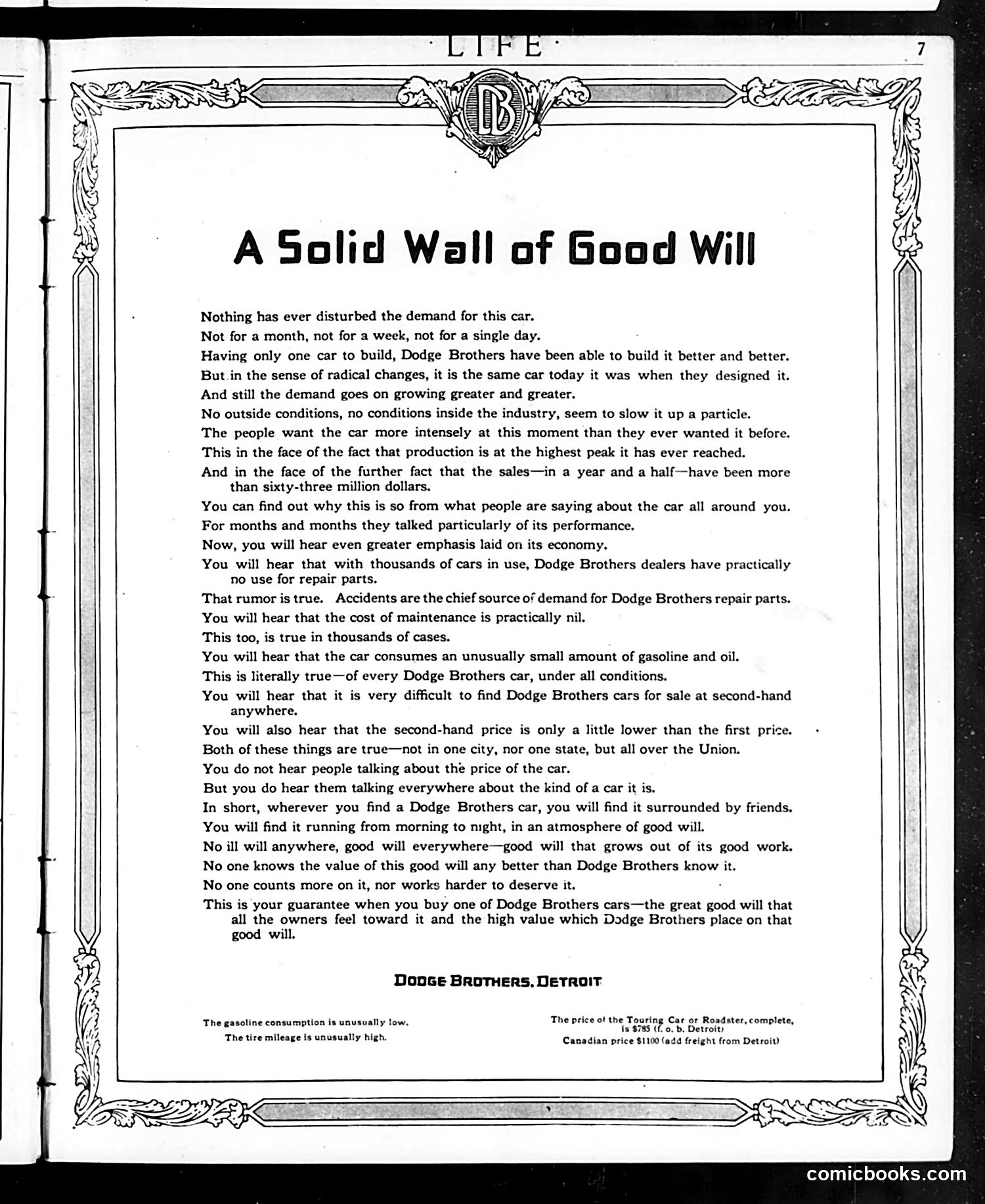 Life — July 6, 1916 — page 7: Life, 1916-07-06