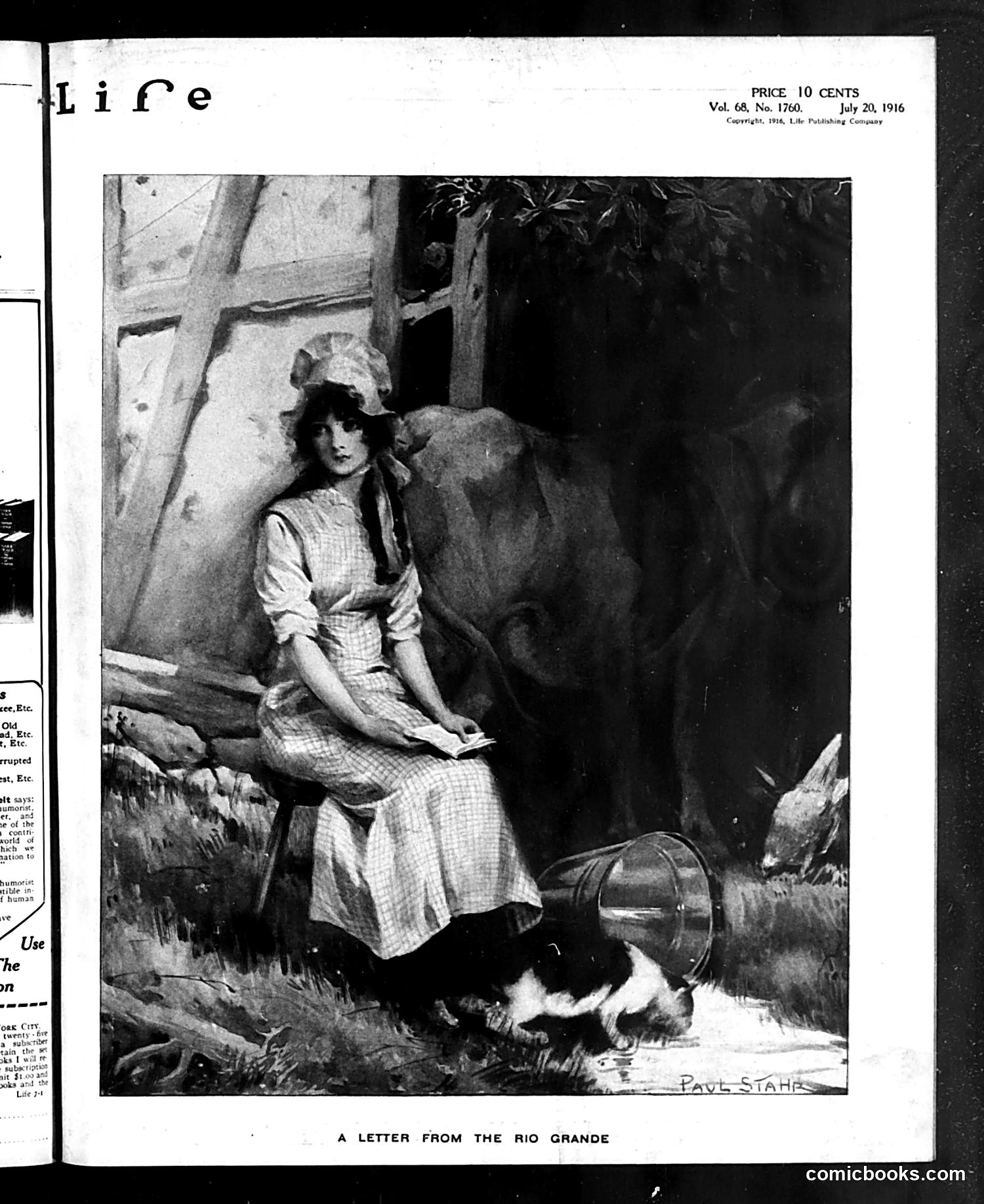 Life — July 20, 1916 — page 1: Life, 1916-07-20