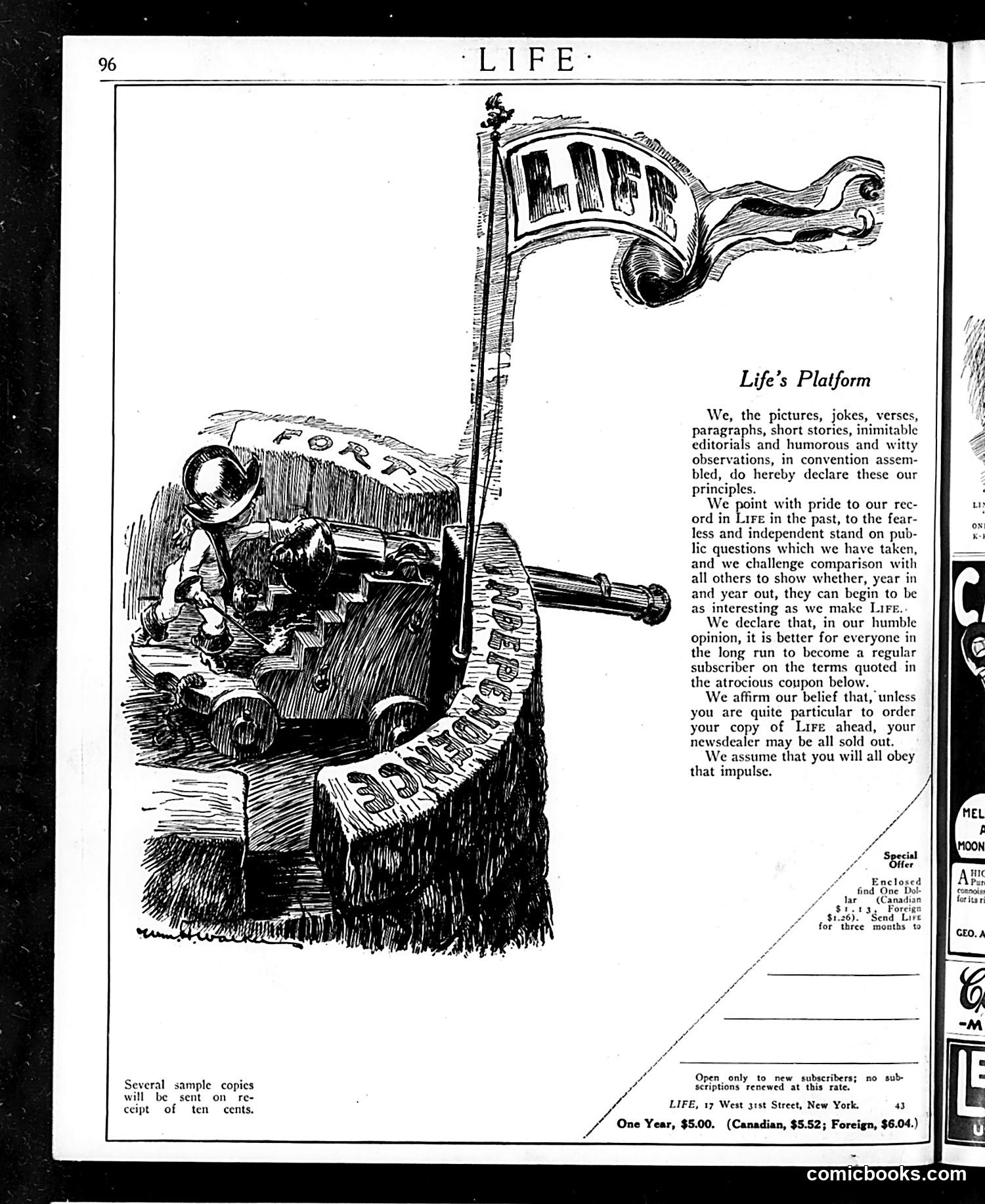 Life — July 20, 1916 — page 8: Life, 1916-07-20
