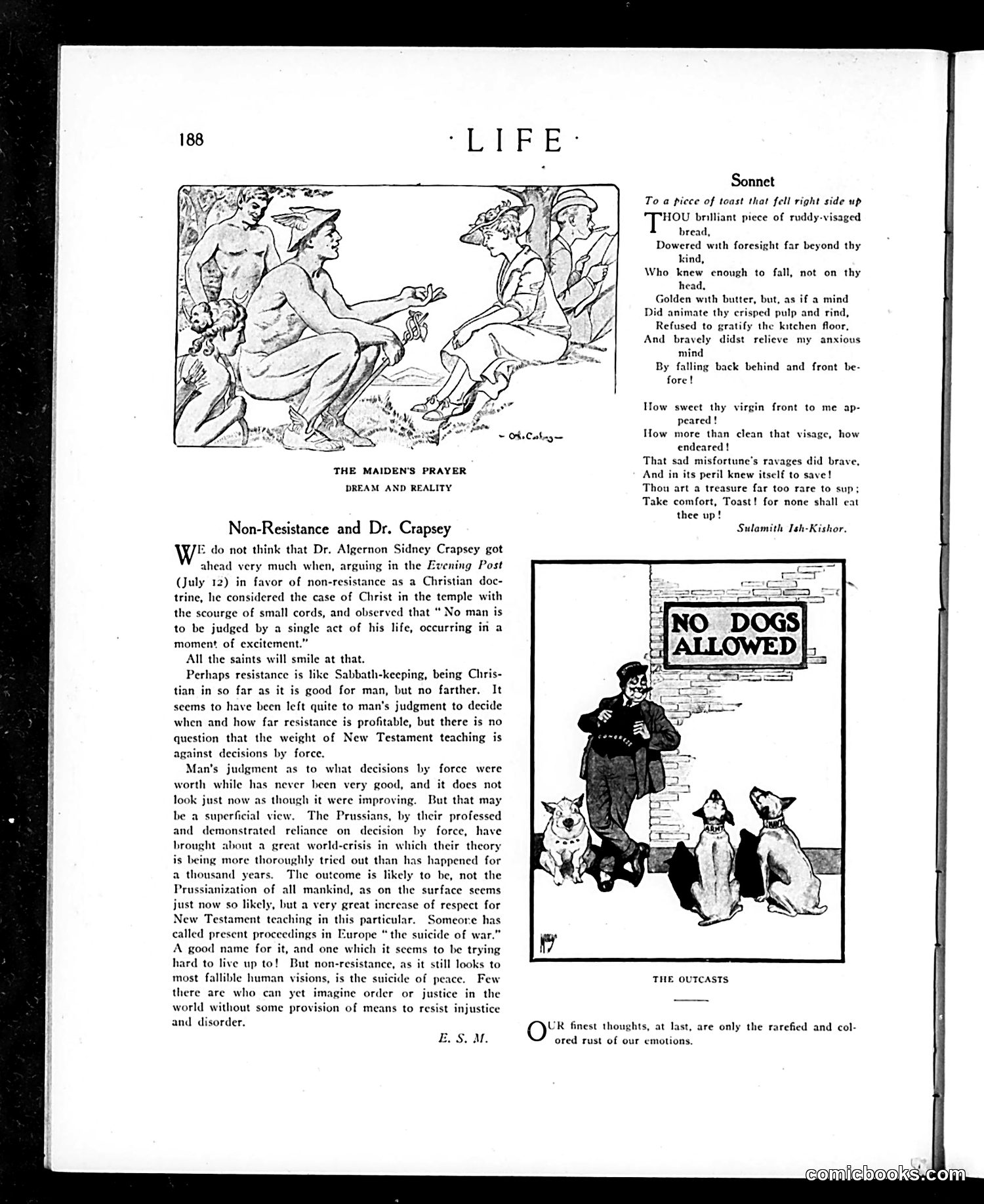 Life — August 3, 1916 — page 12: Life, 1916-08-03