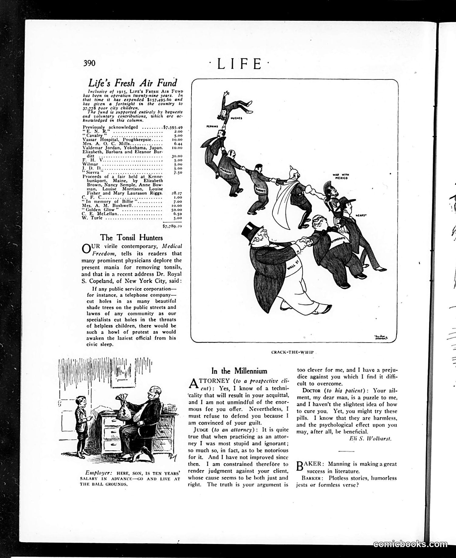Life — September 7, 1916 — page 8: Life, 1916-09-07