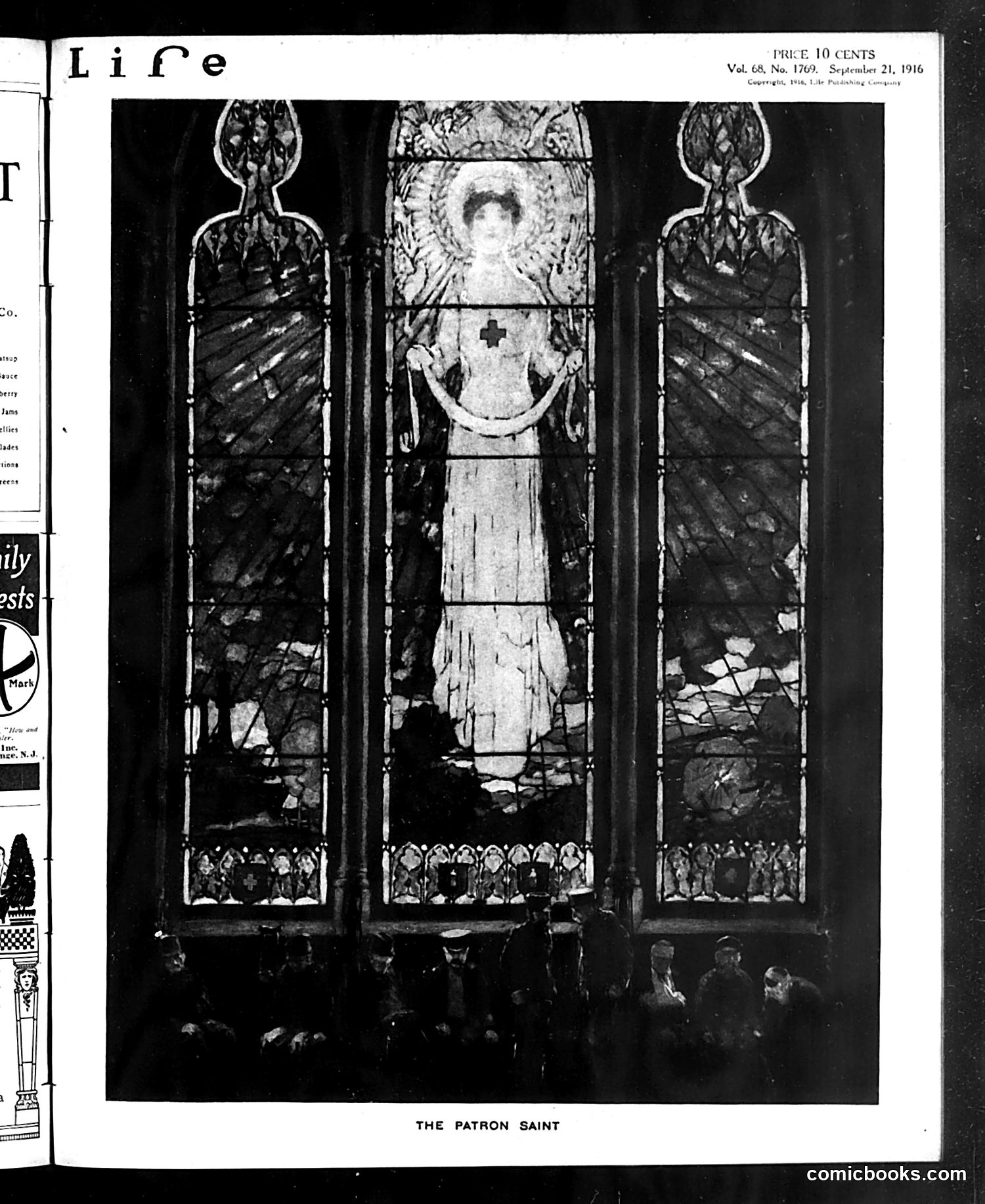 Life — September 21, 1916 — page 1: Life, 1916-09-21