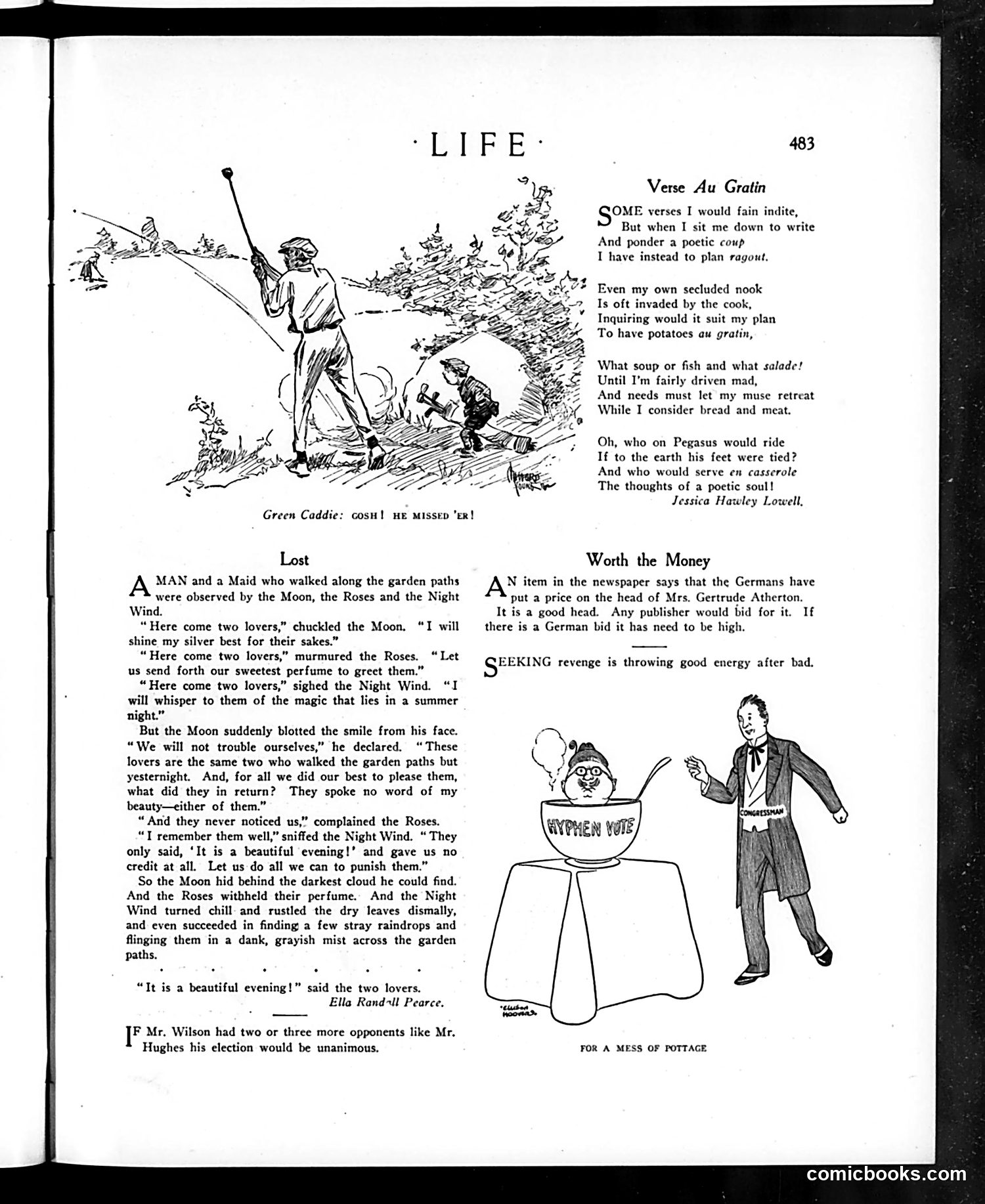 Life — September 21, 1916 — page 13: Life, 1916-09-21
