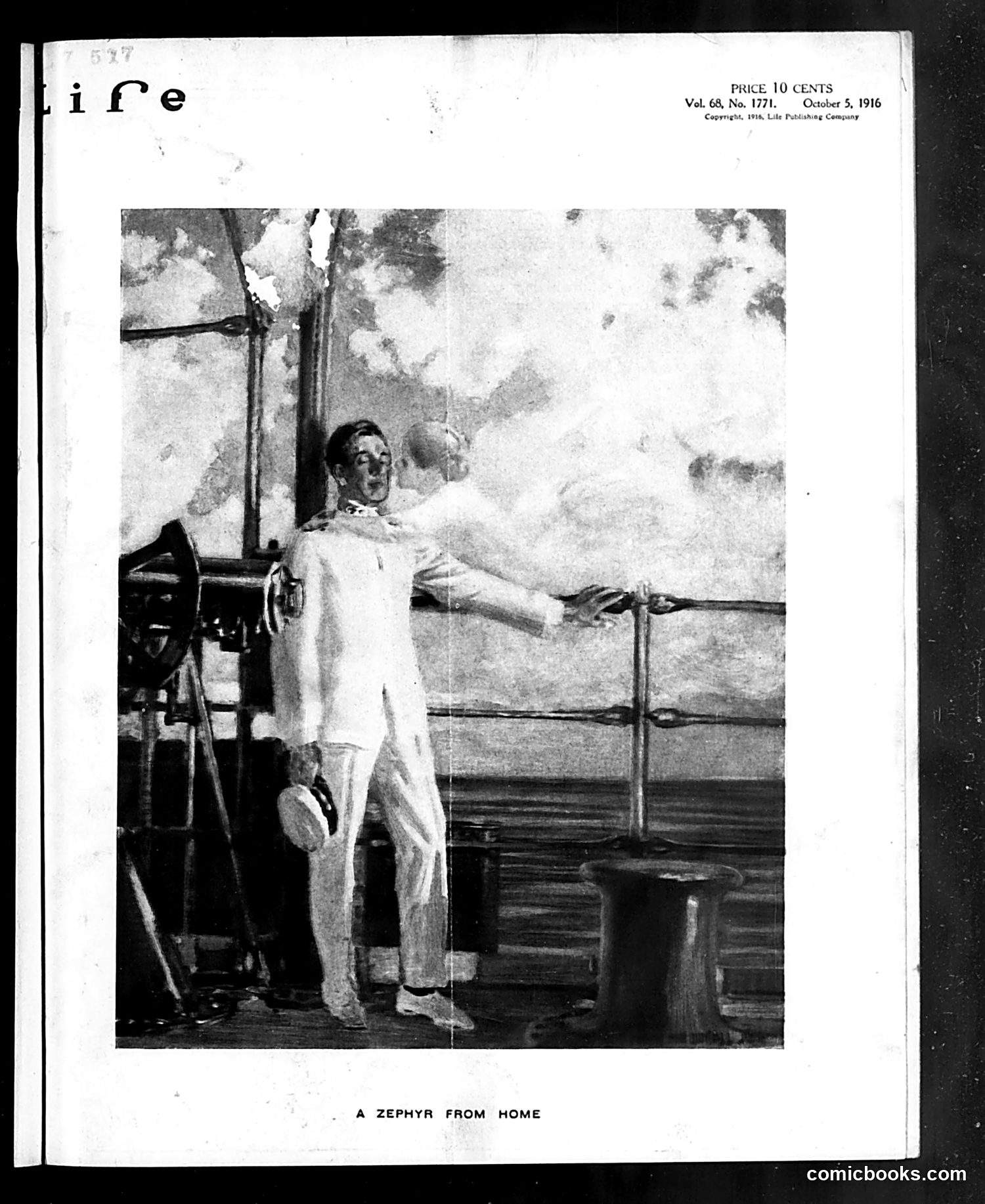 Life — October 5, 1916 — page 1: Life, 1916-10-05