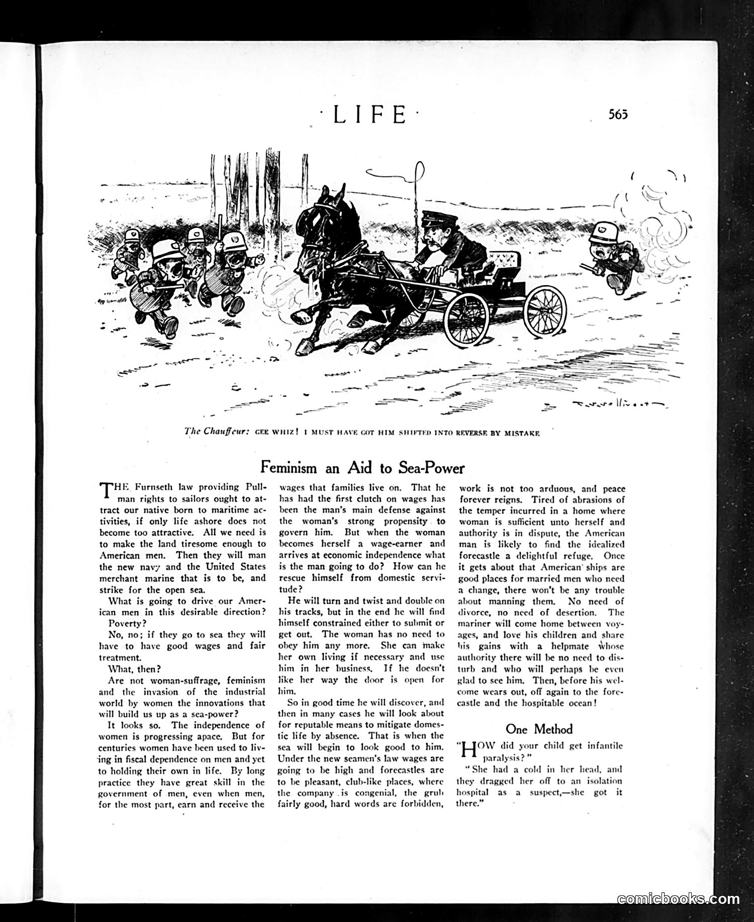 Life — October 5, 1916 — page 7: Life, 1916-10-05