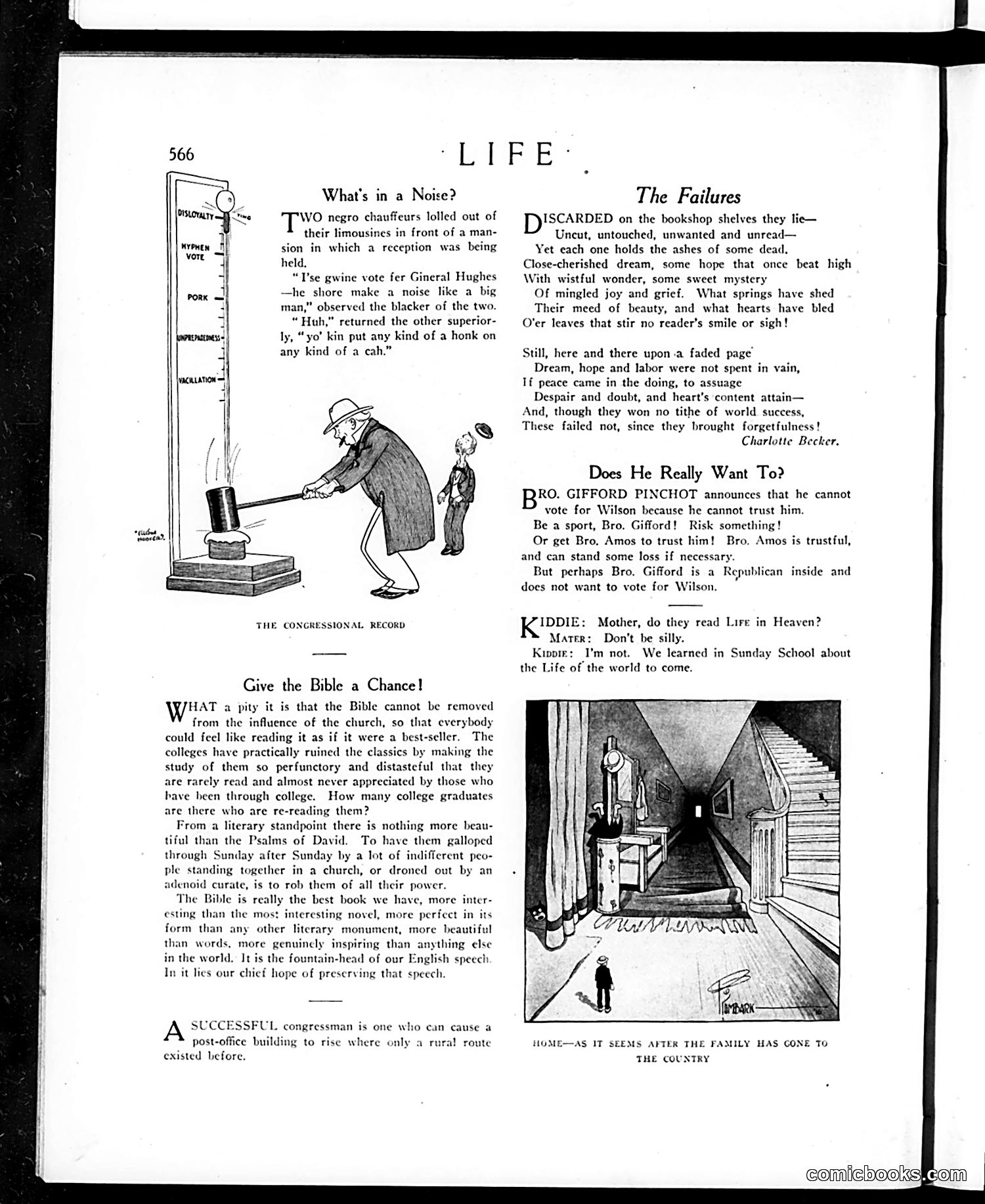 Life — October 5, 1916 — page 8: Life, 1916-10-05