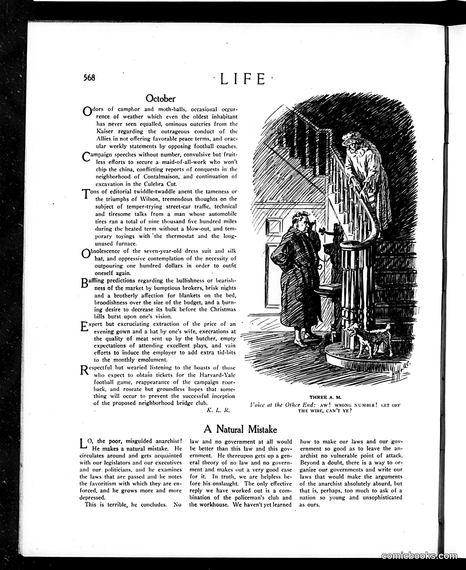 Life — October 5, 1916 — page 10: Life, 1916-10-05