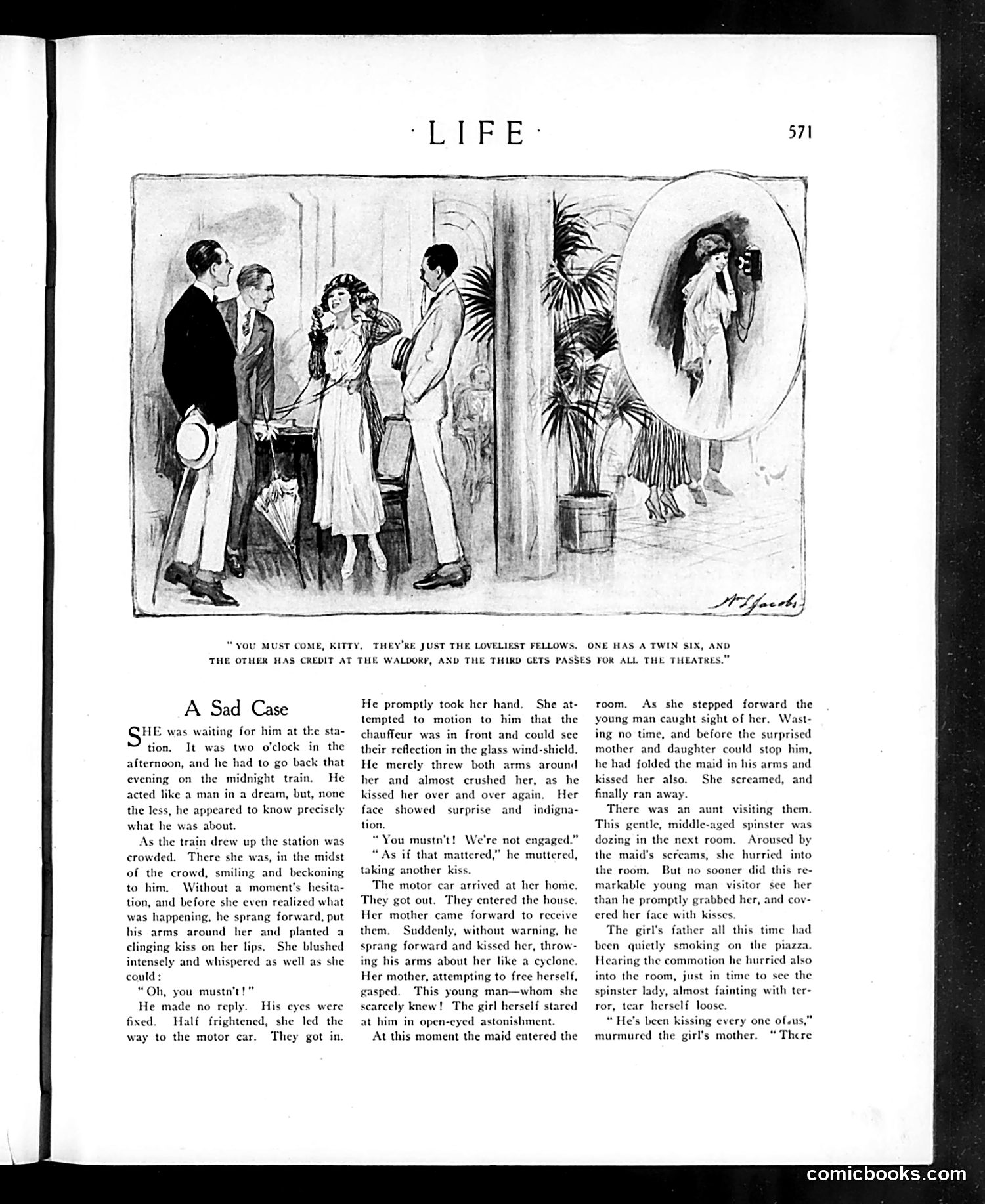 Life — October 5, 1916 — page 13: Life, 1916-10-05