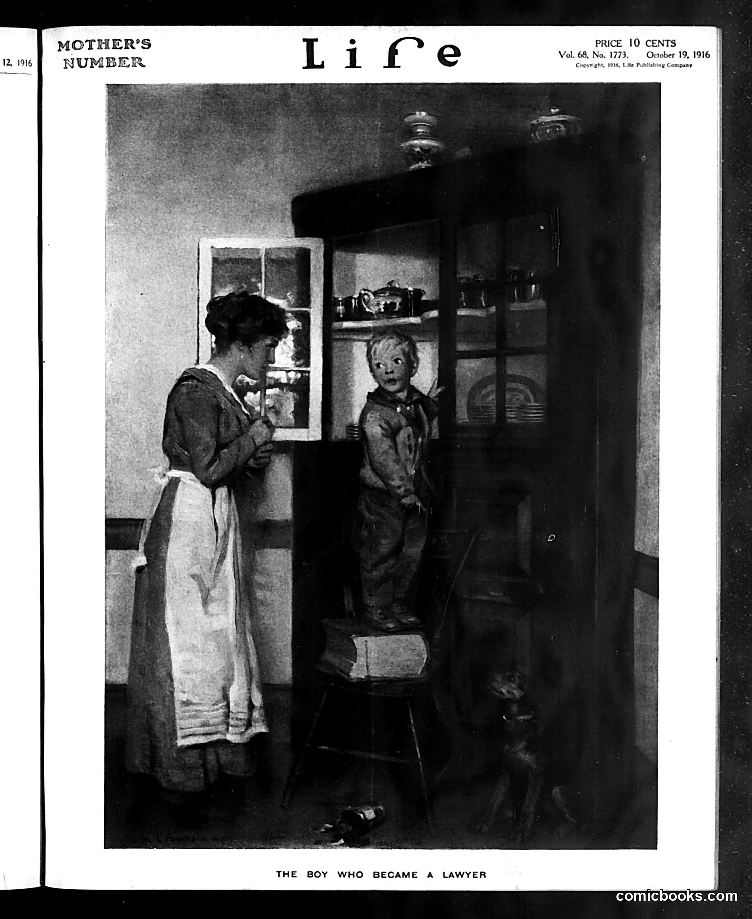 Life — October 19, 1916 — page 1: Life, 1916-10-19