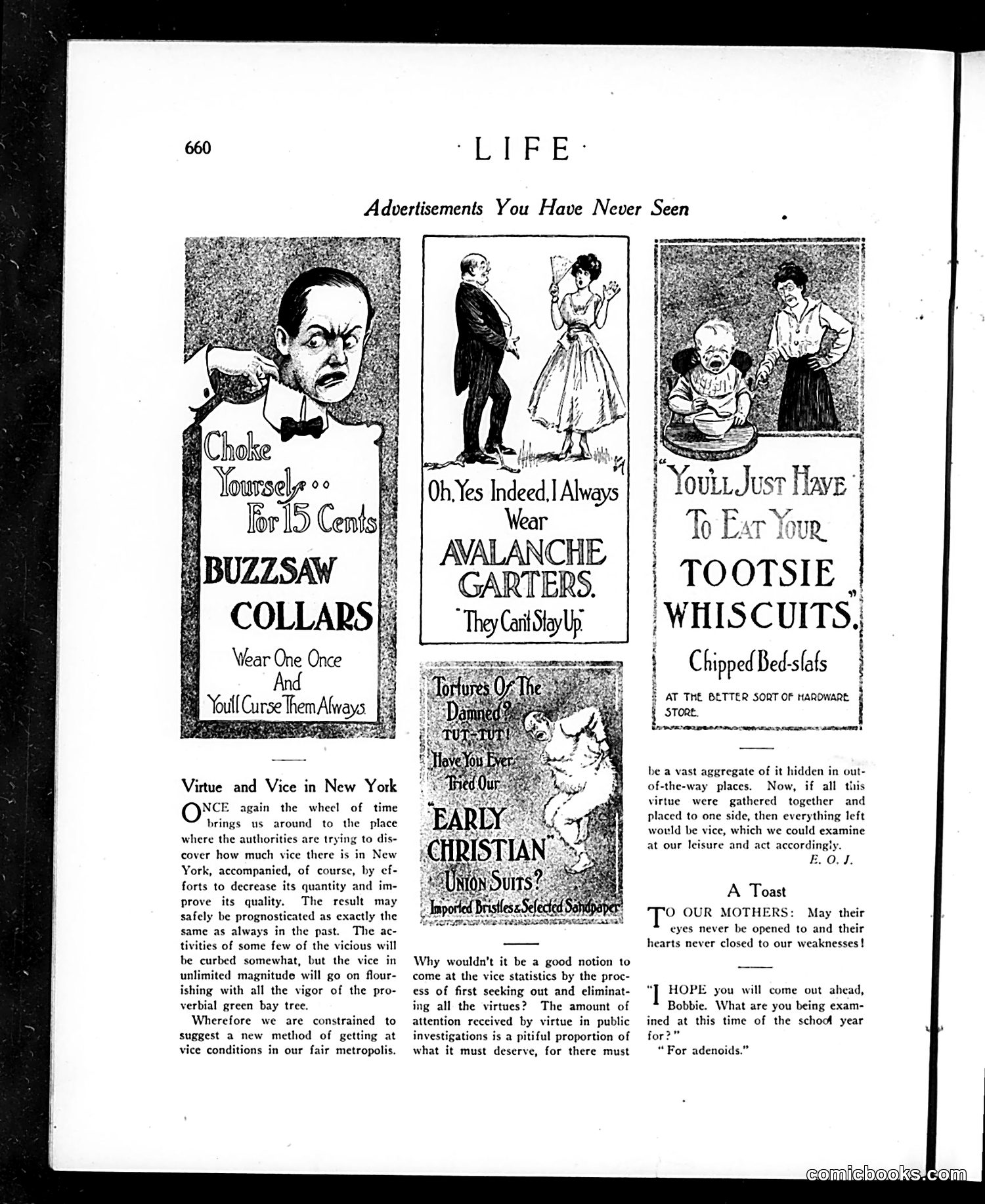 Life — October 19, 1916 — page 10: Life, 1916-10-19