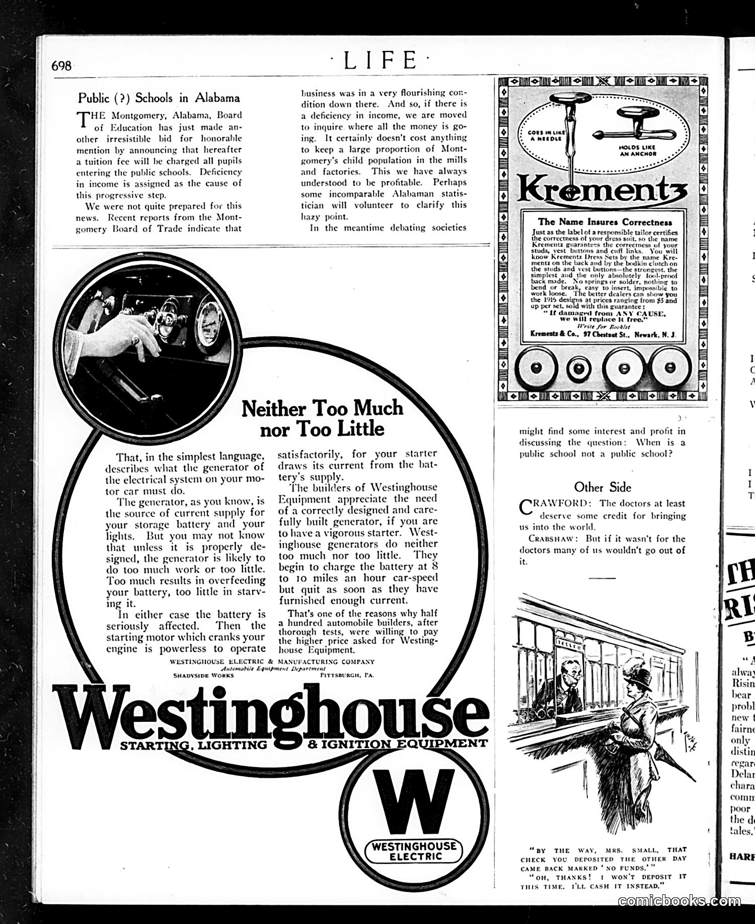 Life — October 26, 1916 — page 4: Life, 1916-10-26