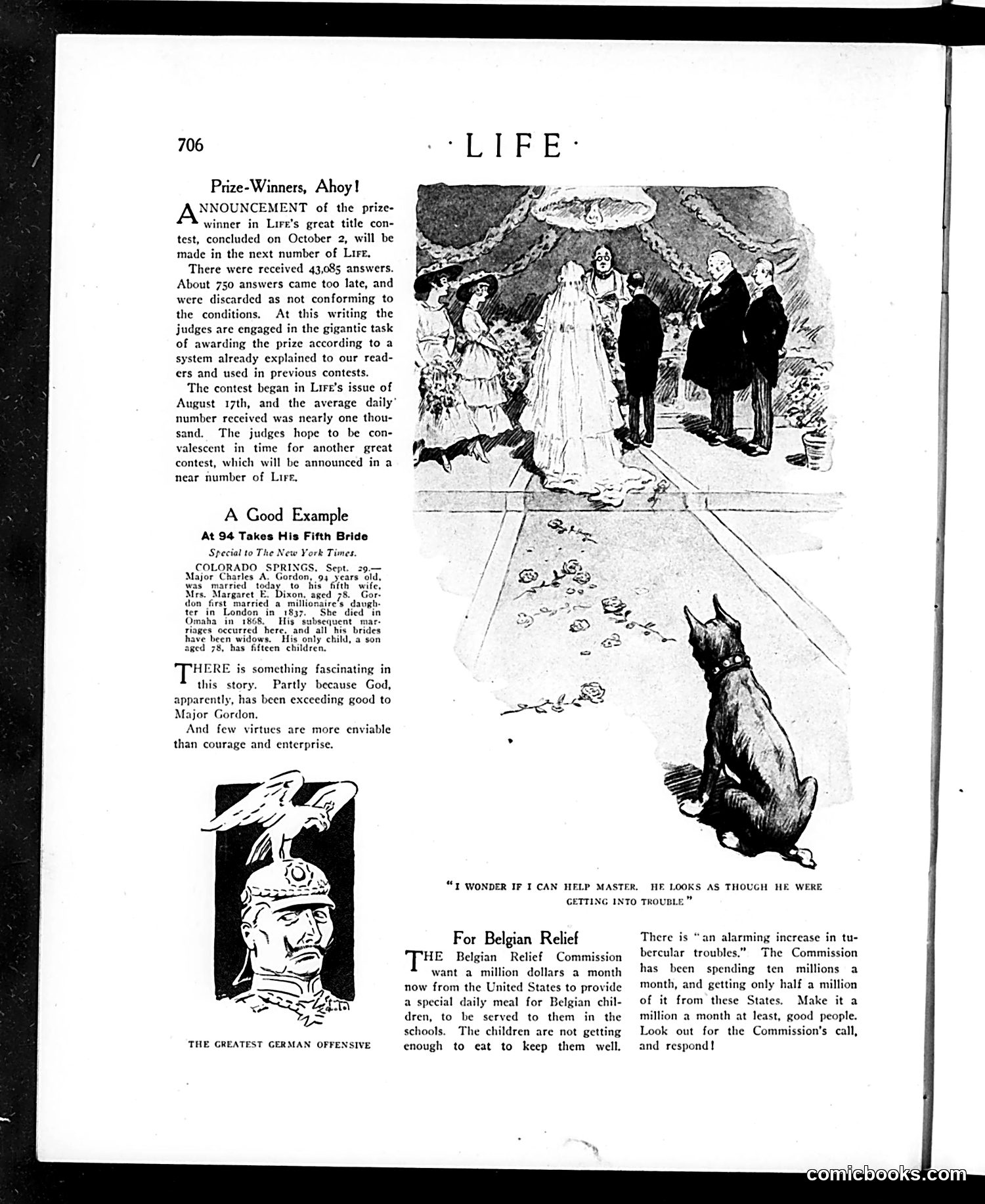 Life — October 26, 1916 — page 12: Life, 1916-10-26