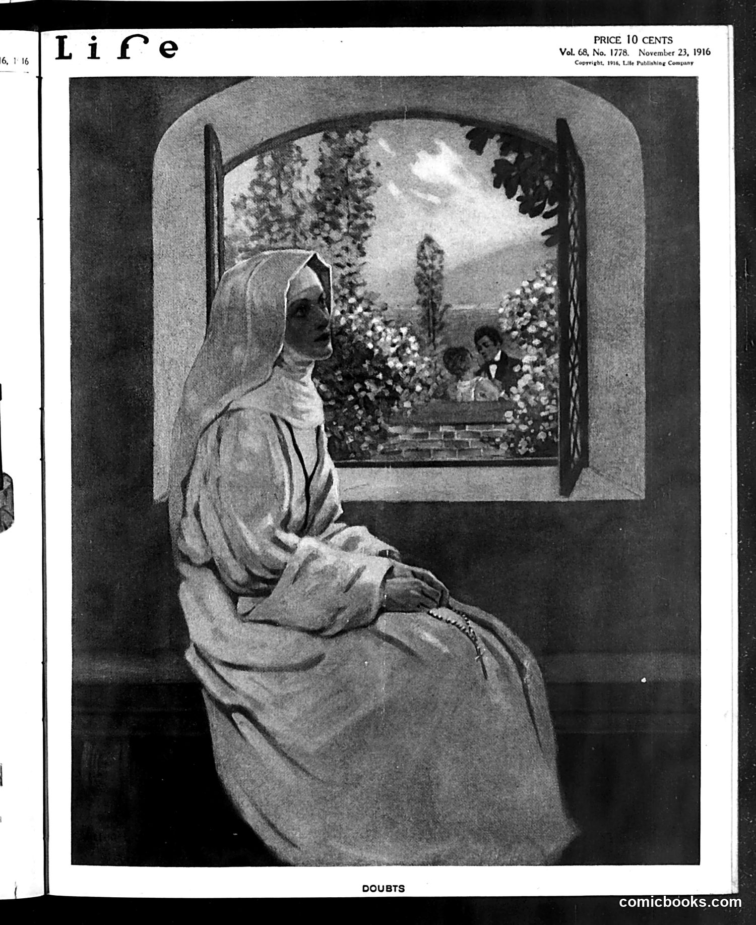 Life — November 23, 1916 — page 1: Life, 1916-11-23