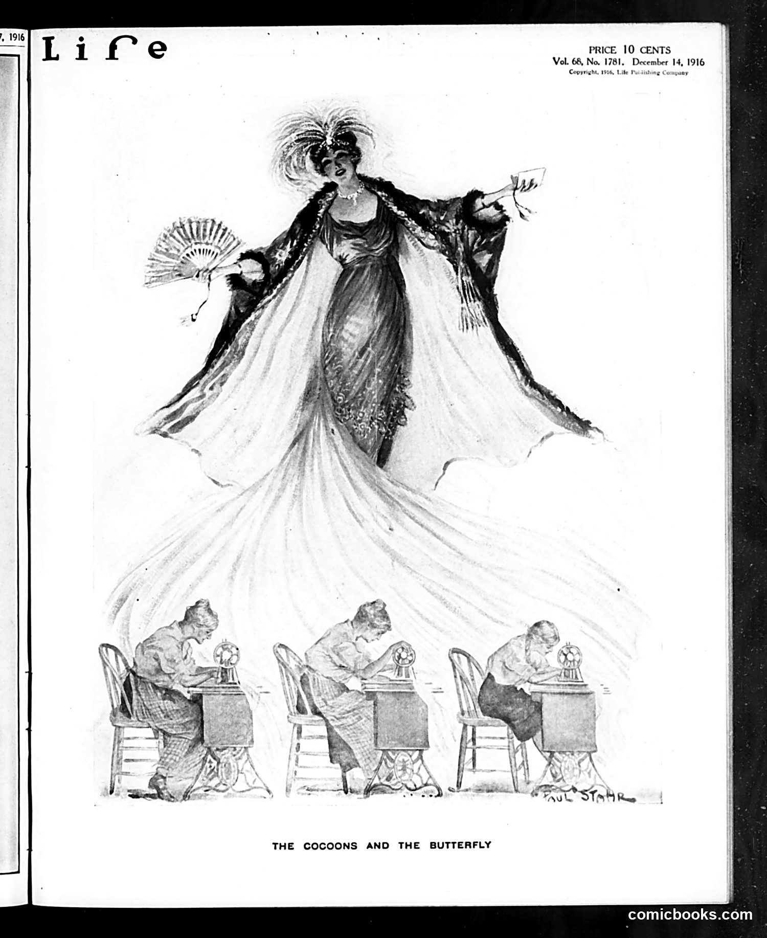 Life — December 14, 1916 — page 1: Life, 1916-12-14