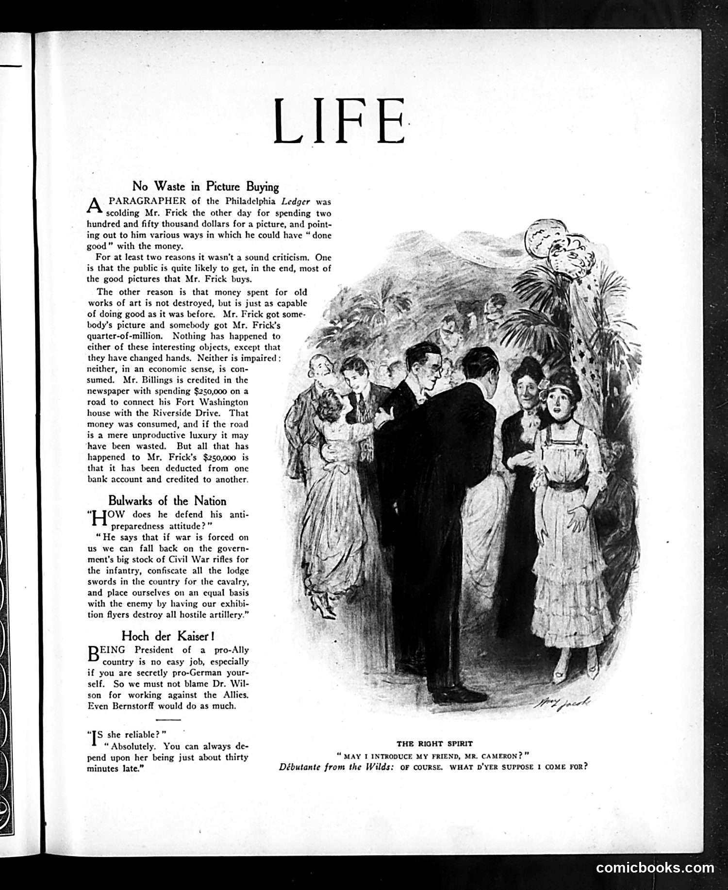 Life — January 25, 1917 — page 7: Life, 1917-01-25