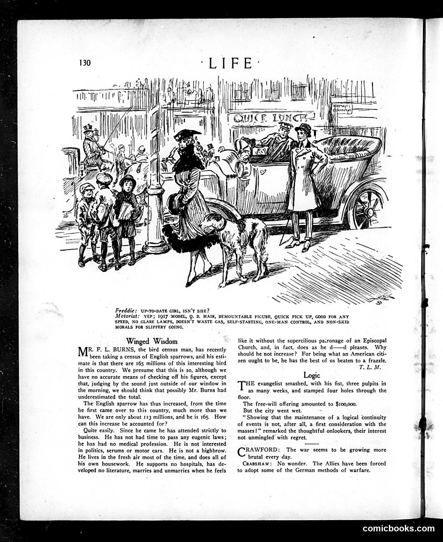 Life — January 25, 1917 — page 10: Life, 1917-01-25