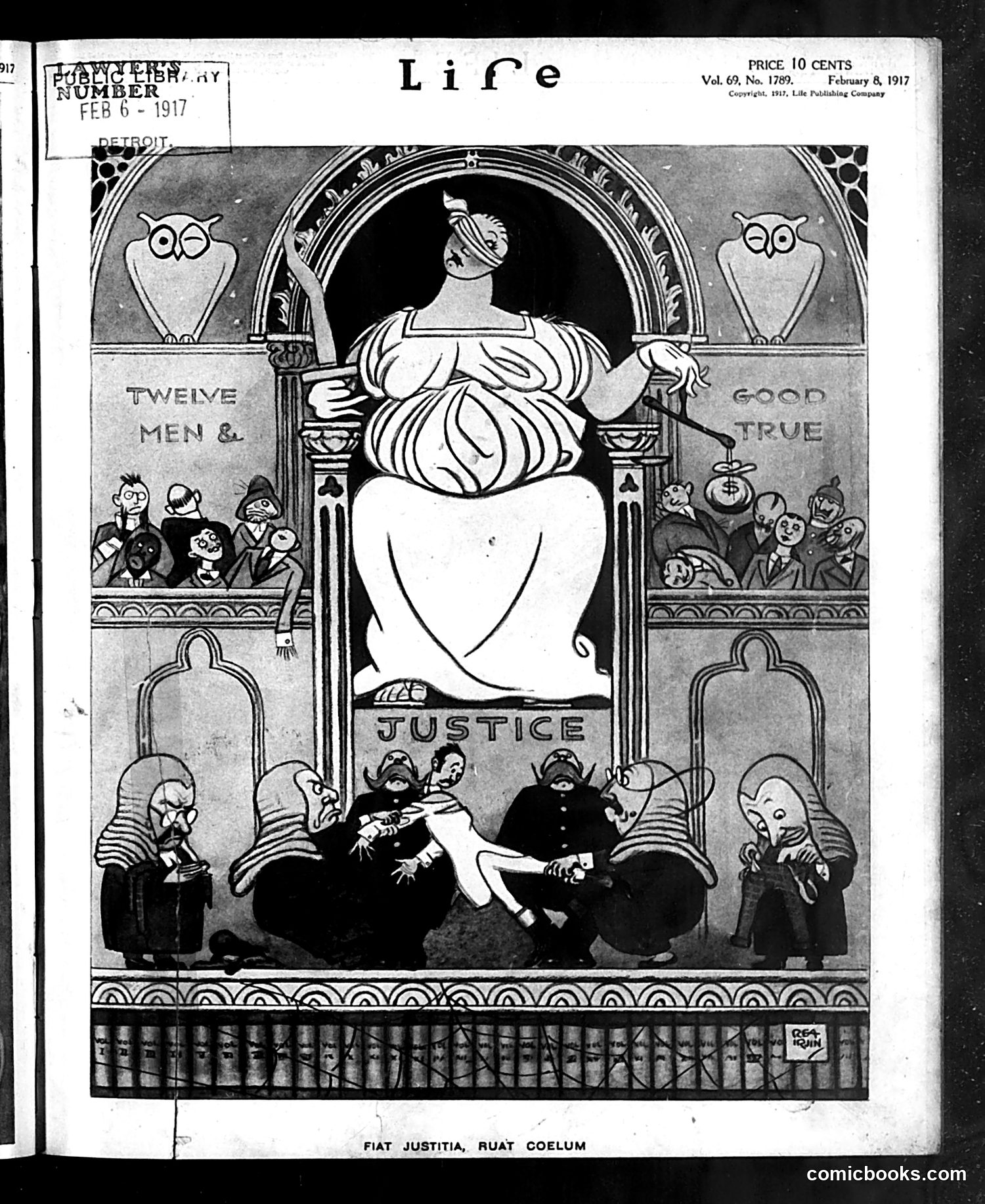 Life — February 8, 1917 — page 1: Life, 1917-02-08