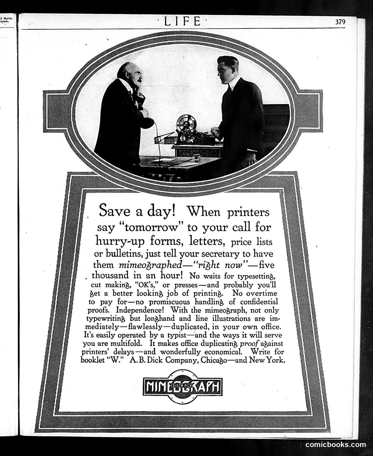 Life — March 8, 1917 — page 3: Life, 1917-03-08