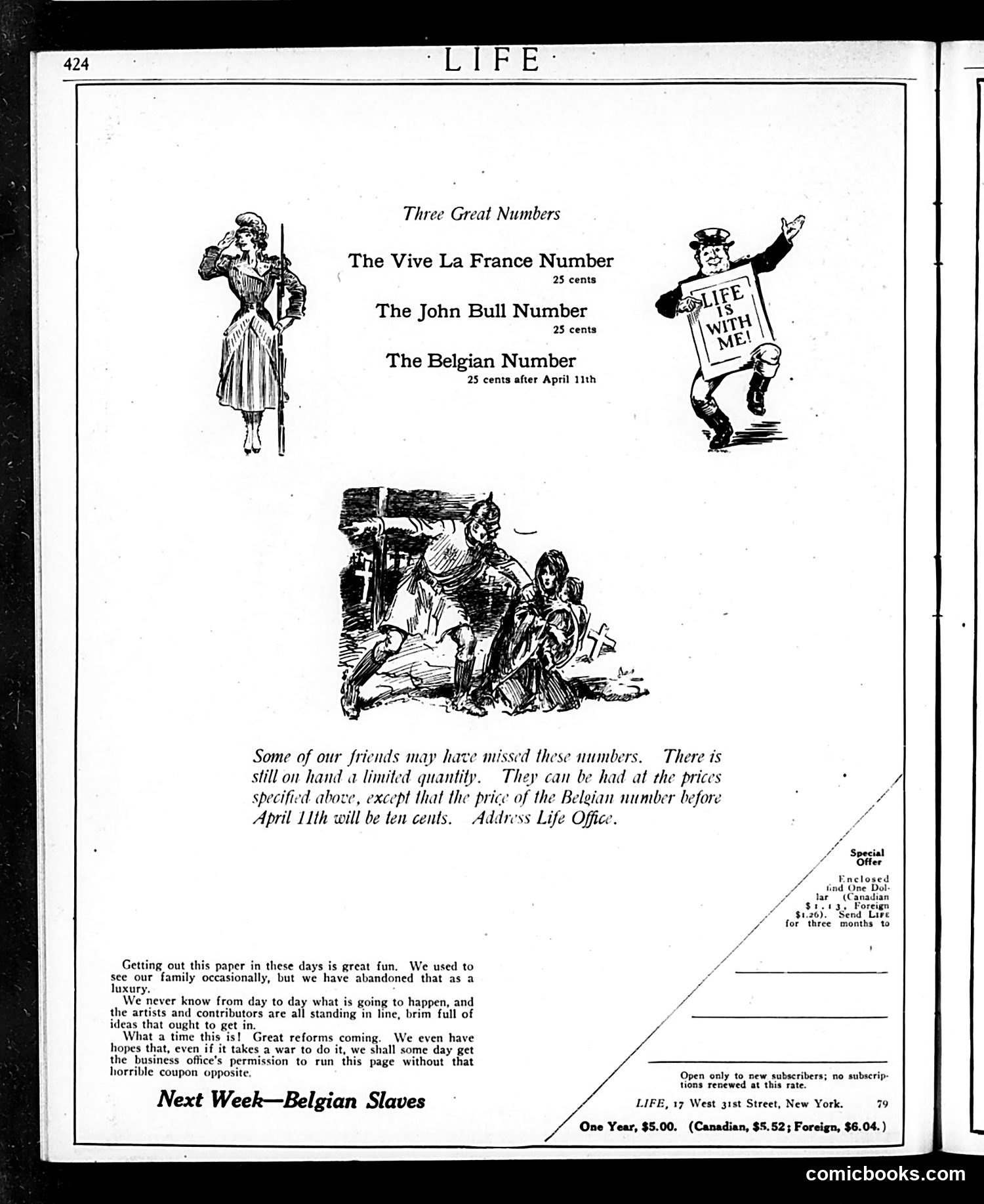 Life — March 15, 1917 — page 4: Life, 1917-03-15