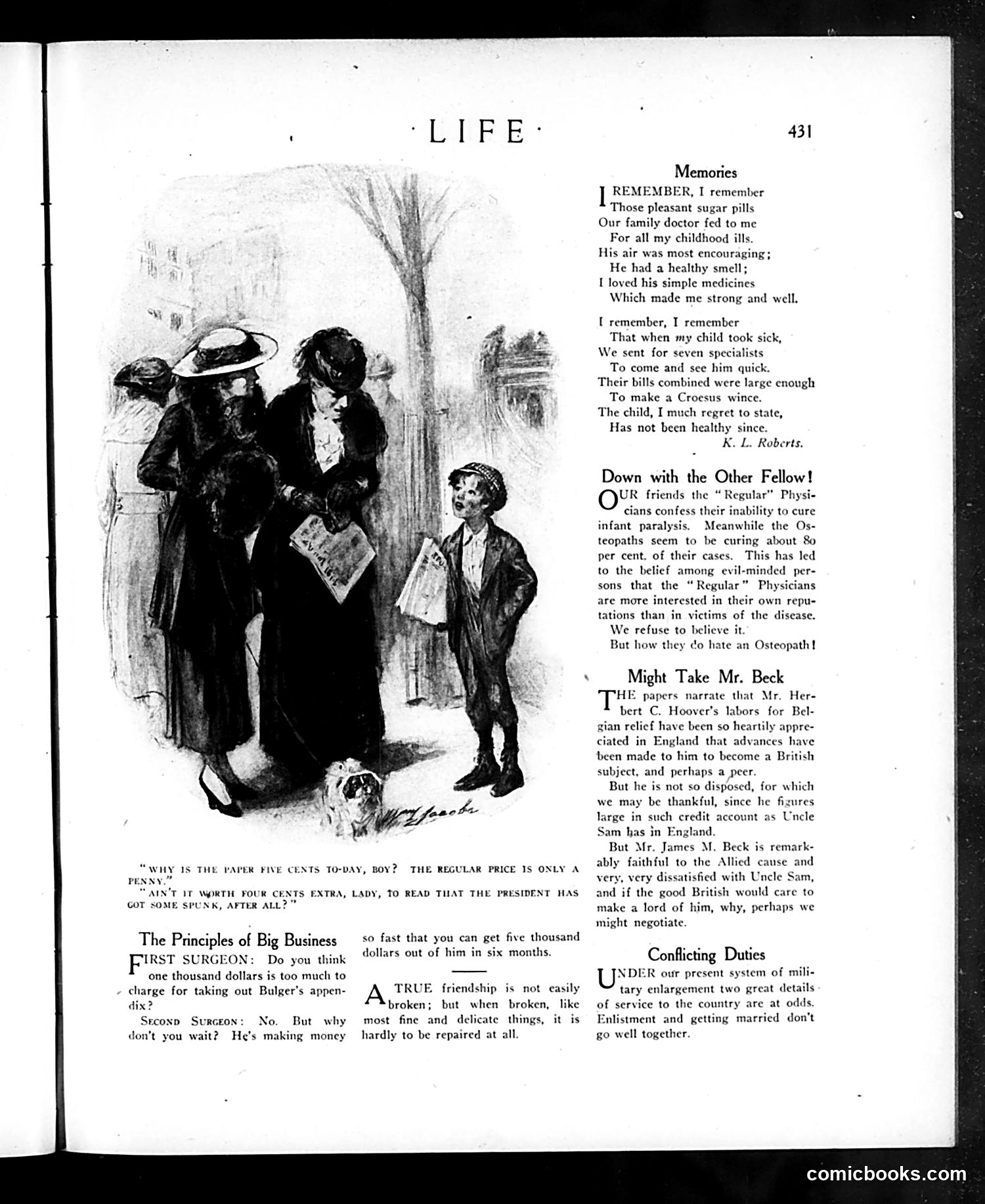 Life — March 15, 1917 — page 11: Life, 1917-03-15
