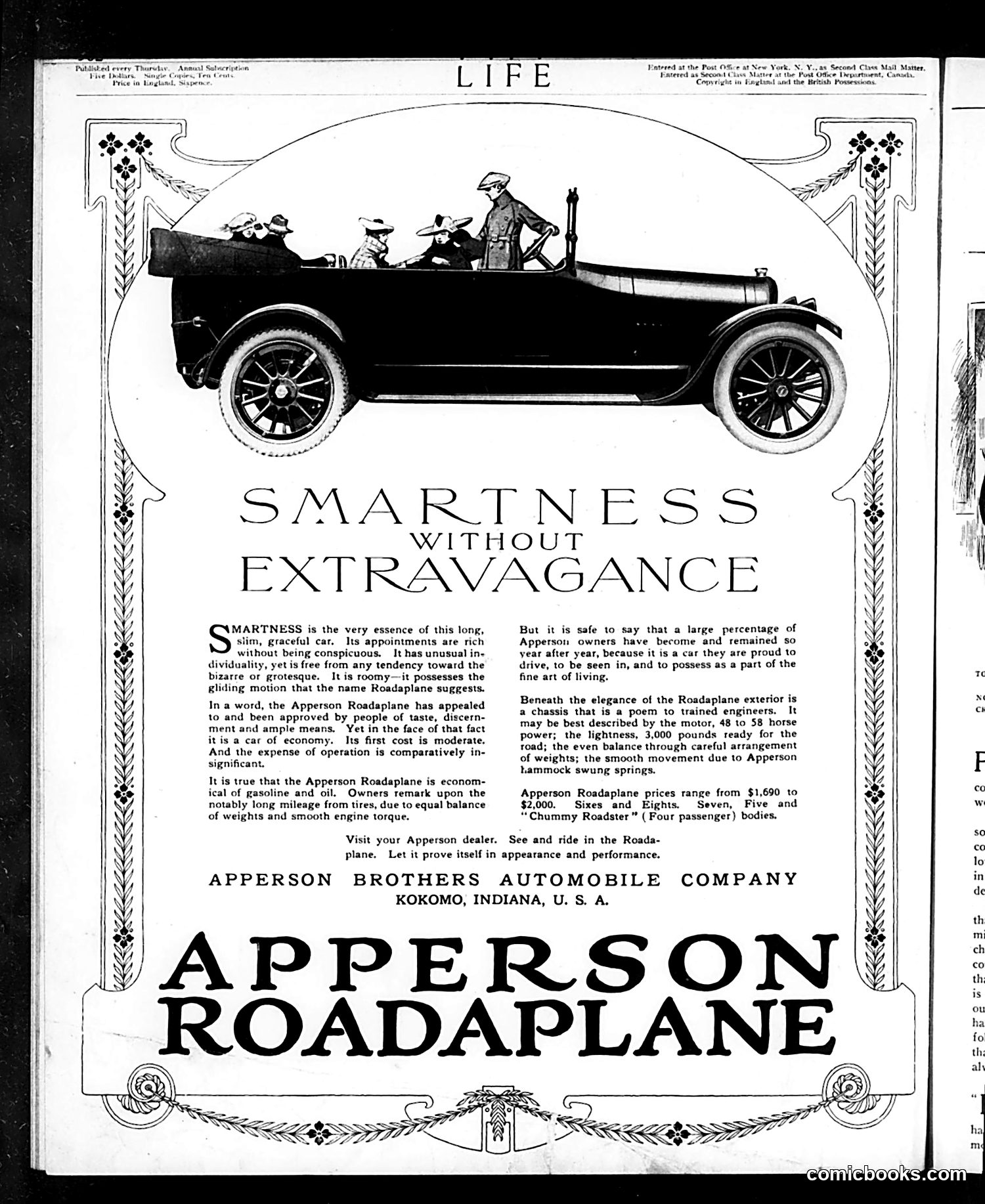 Life — March 29, 1917 — page 2: Life, 1917-03-29