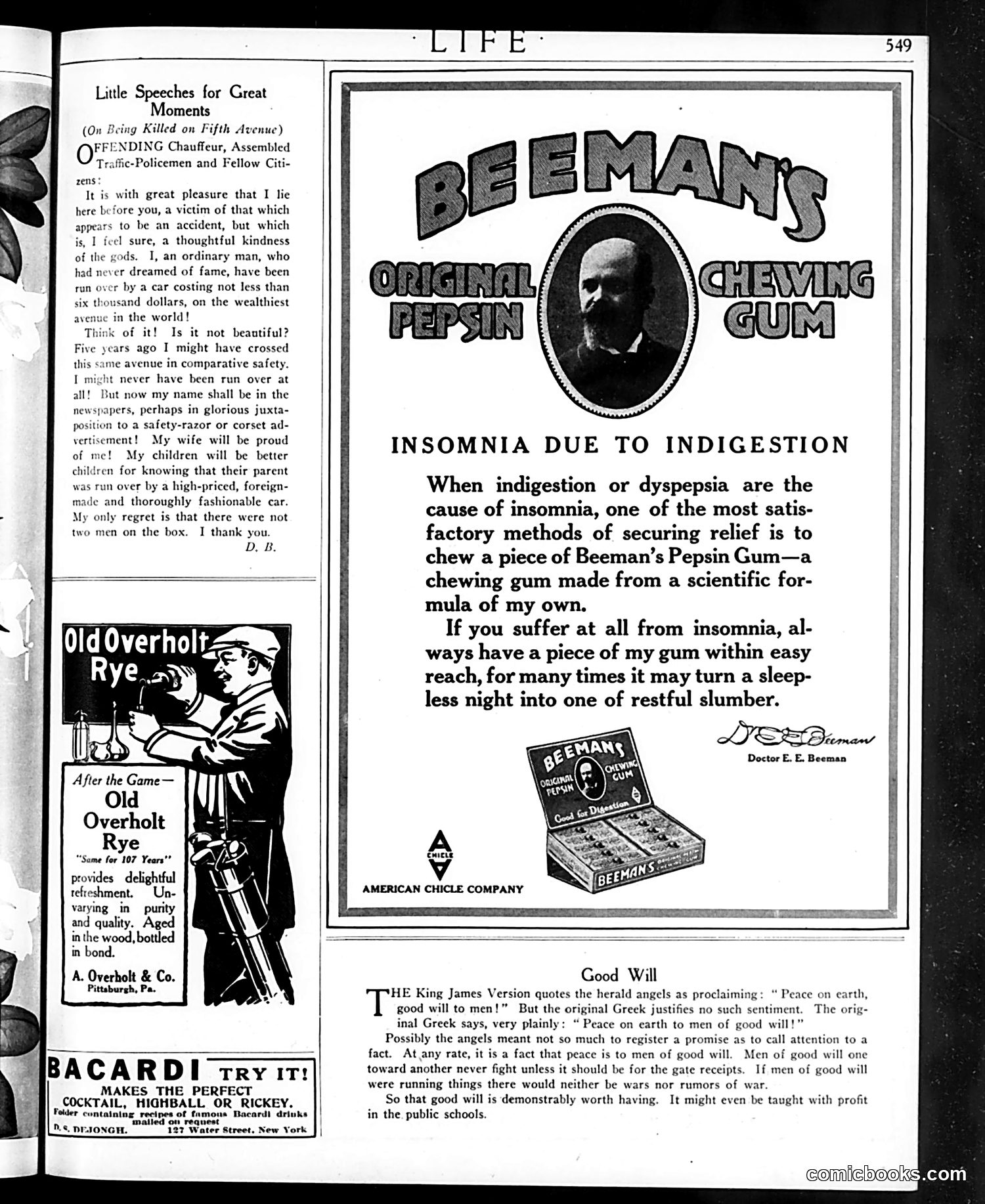 Life — April 5, 1917 — page 5: Life, 1917-04-05