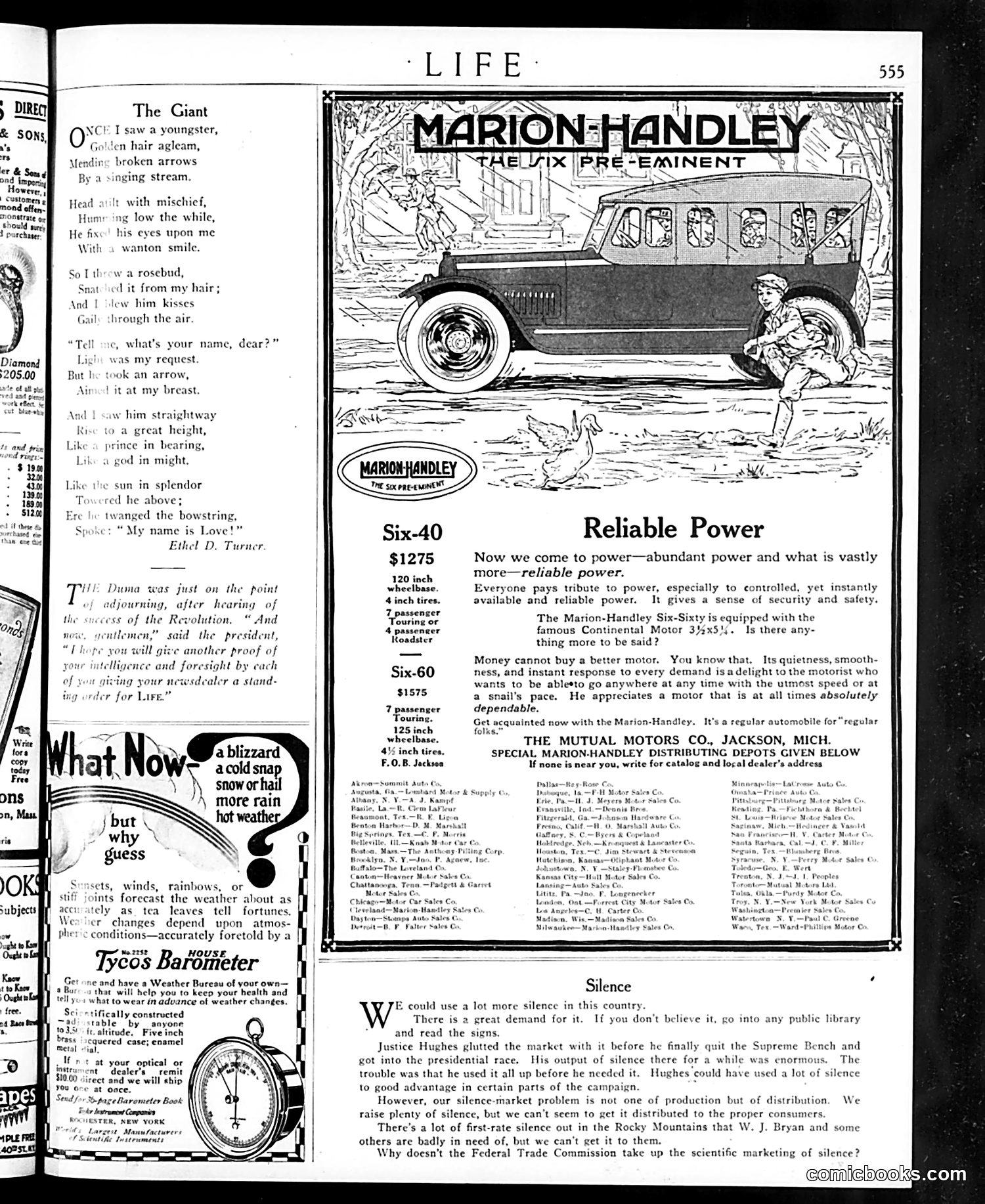 Life — April 5, 1917 — page 11: Life, 1917-04-05