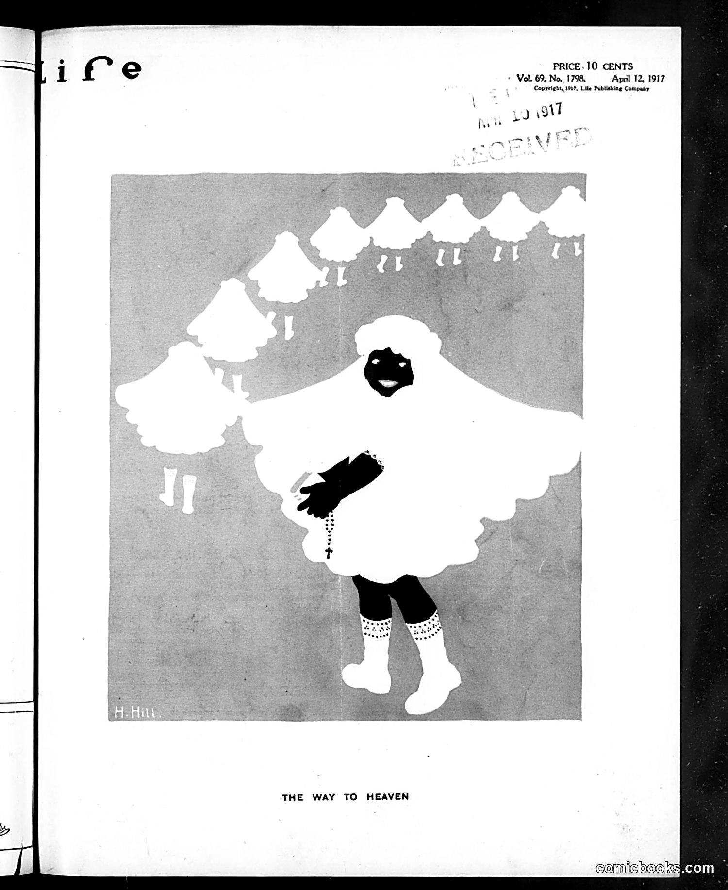 Life — April 12, 1917 — page 1: Life, 1917-04-12