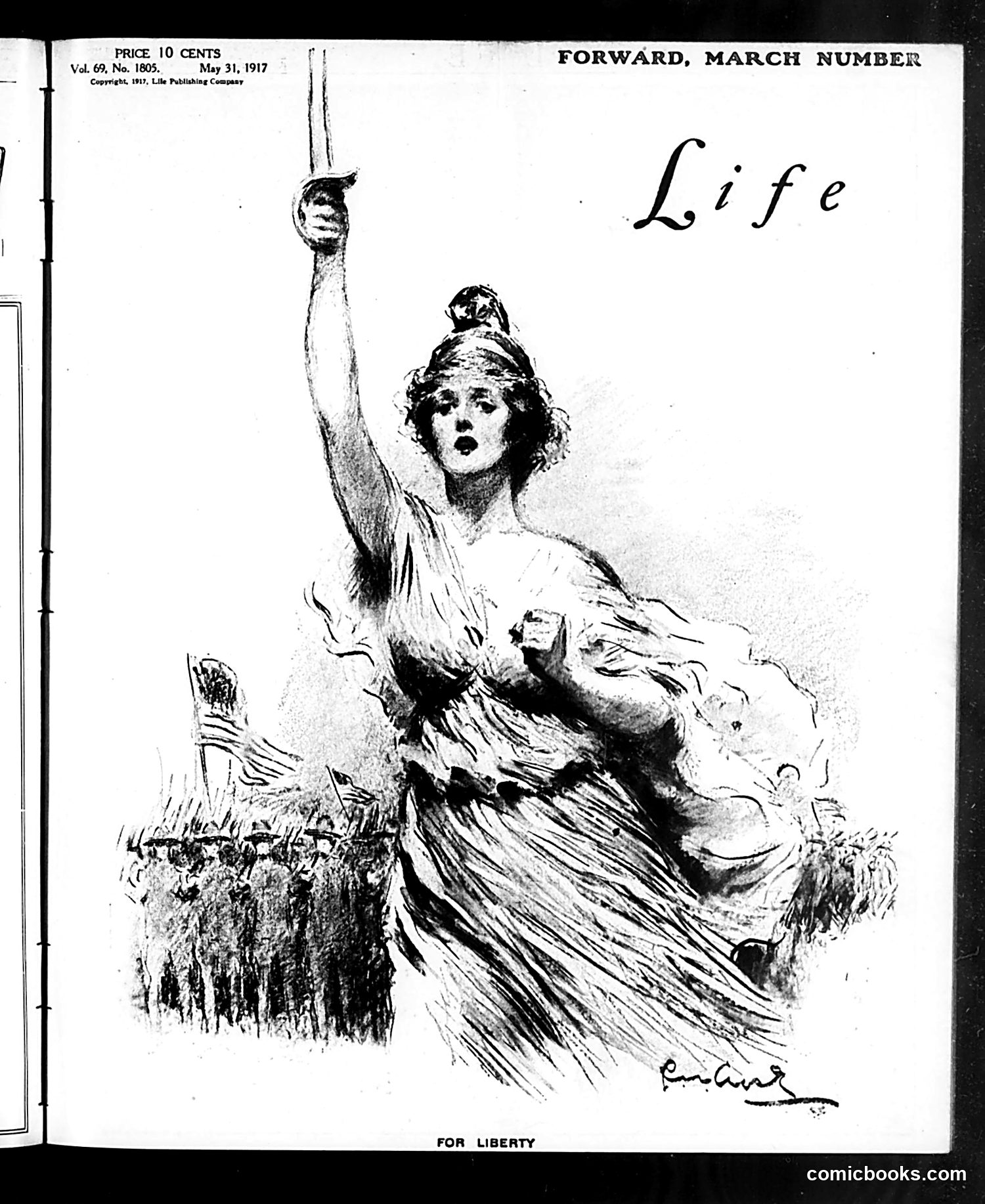 Life — May 31, 1917 — page 1: Life, 1917-05-31