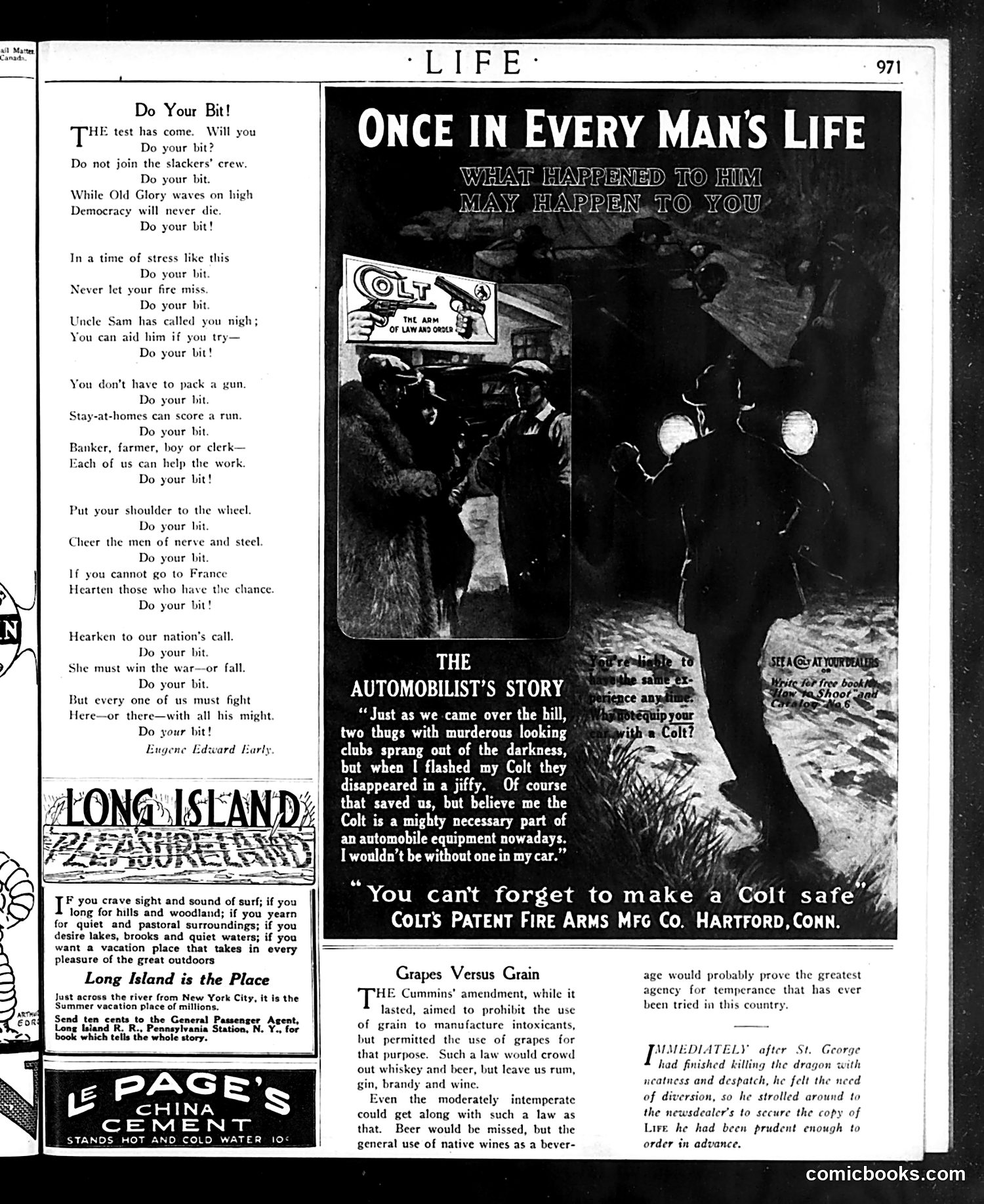 Life — June 7, 1917 — page 3: Life, 1917-06-07