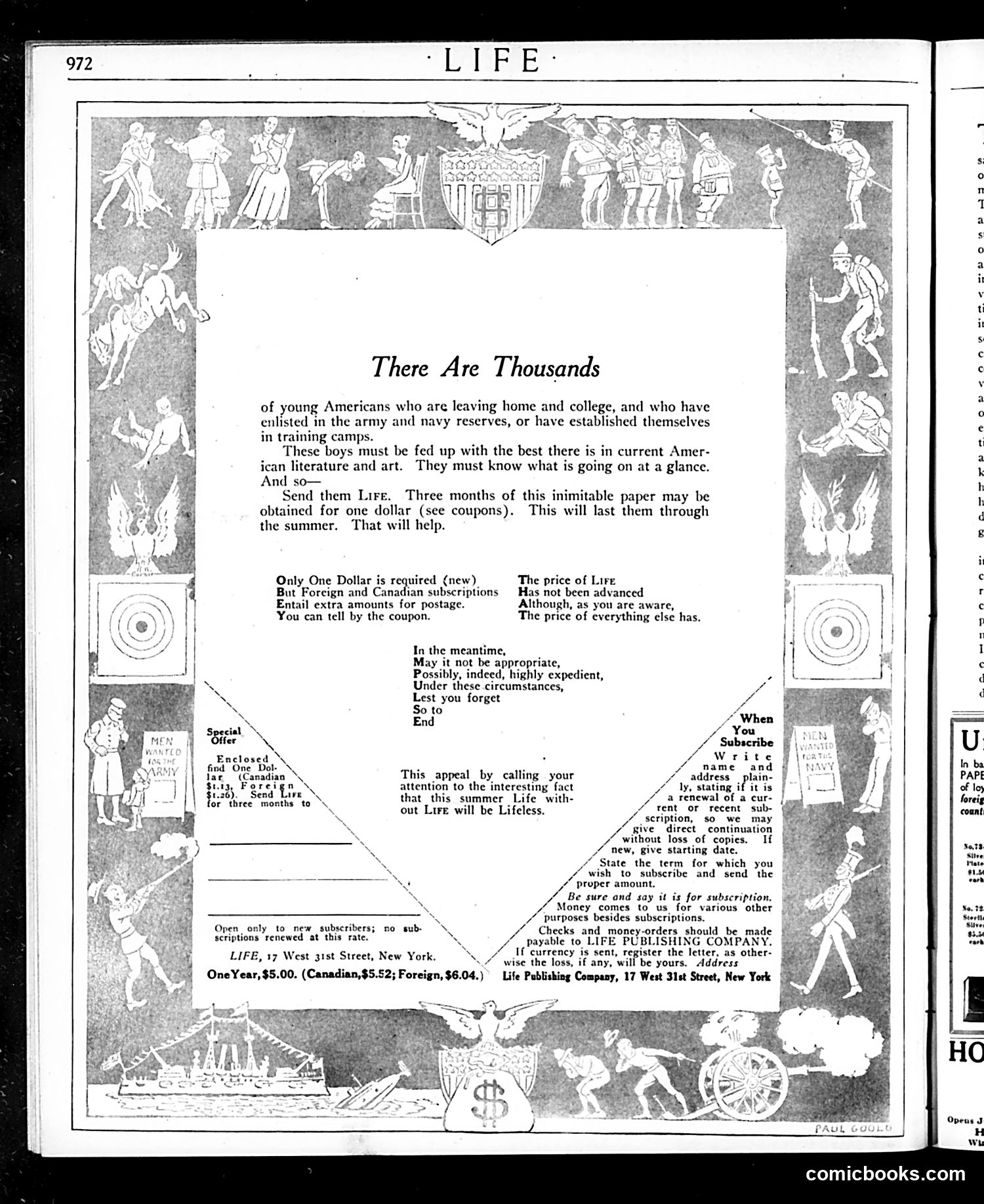 Life — June 7, 1917 — page 4: Life, 1917-06-07