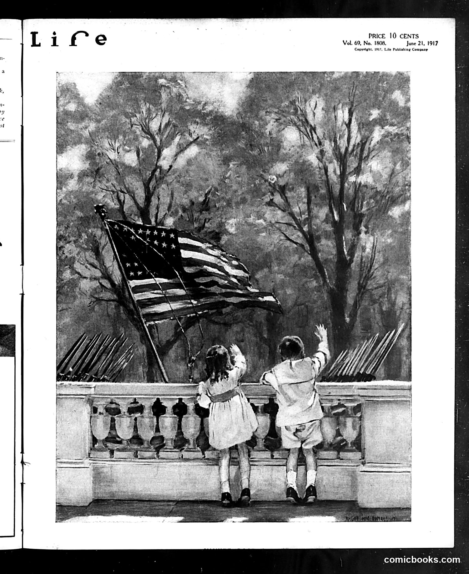 Life — June 21, 1917 — page 1: Life, 1917-06-21