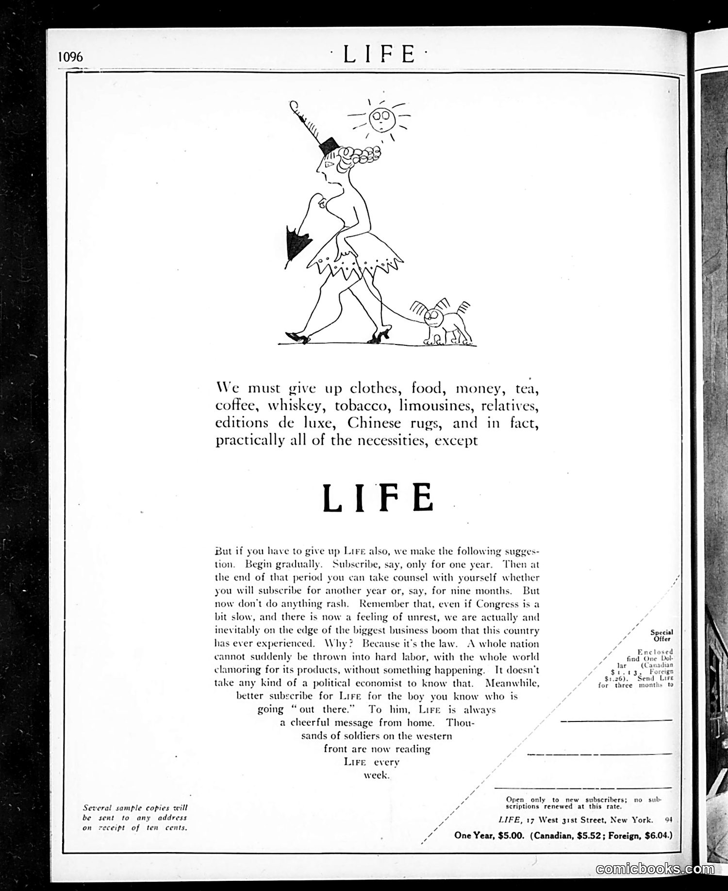 Life — June 28, 1917 — page 4: Life, 1917-06-28