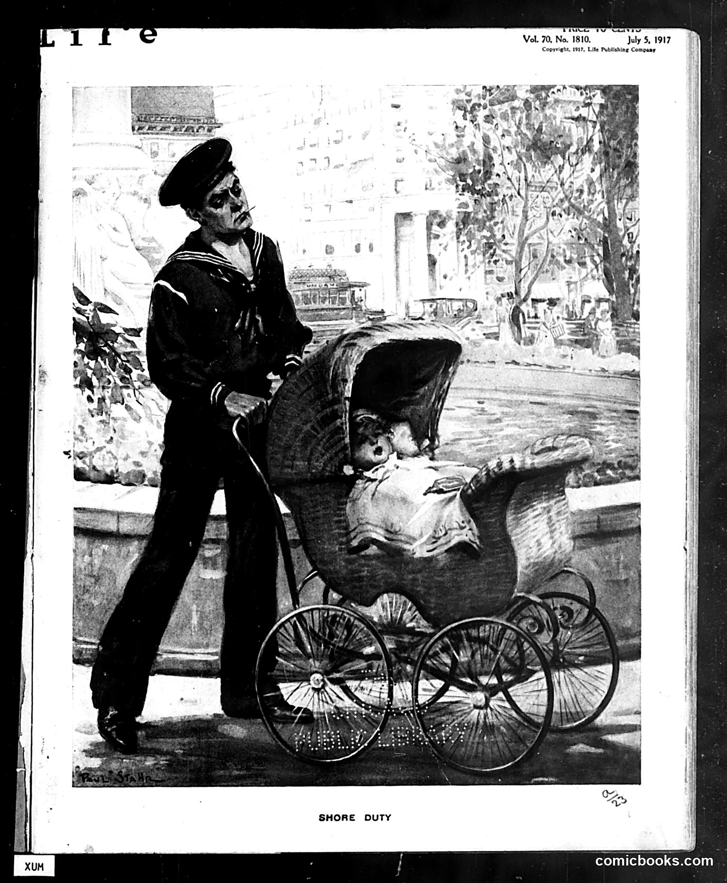 Life — July 5, 1917 — page 1: Life, 1917-07-05