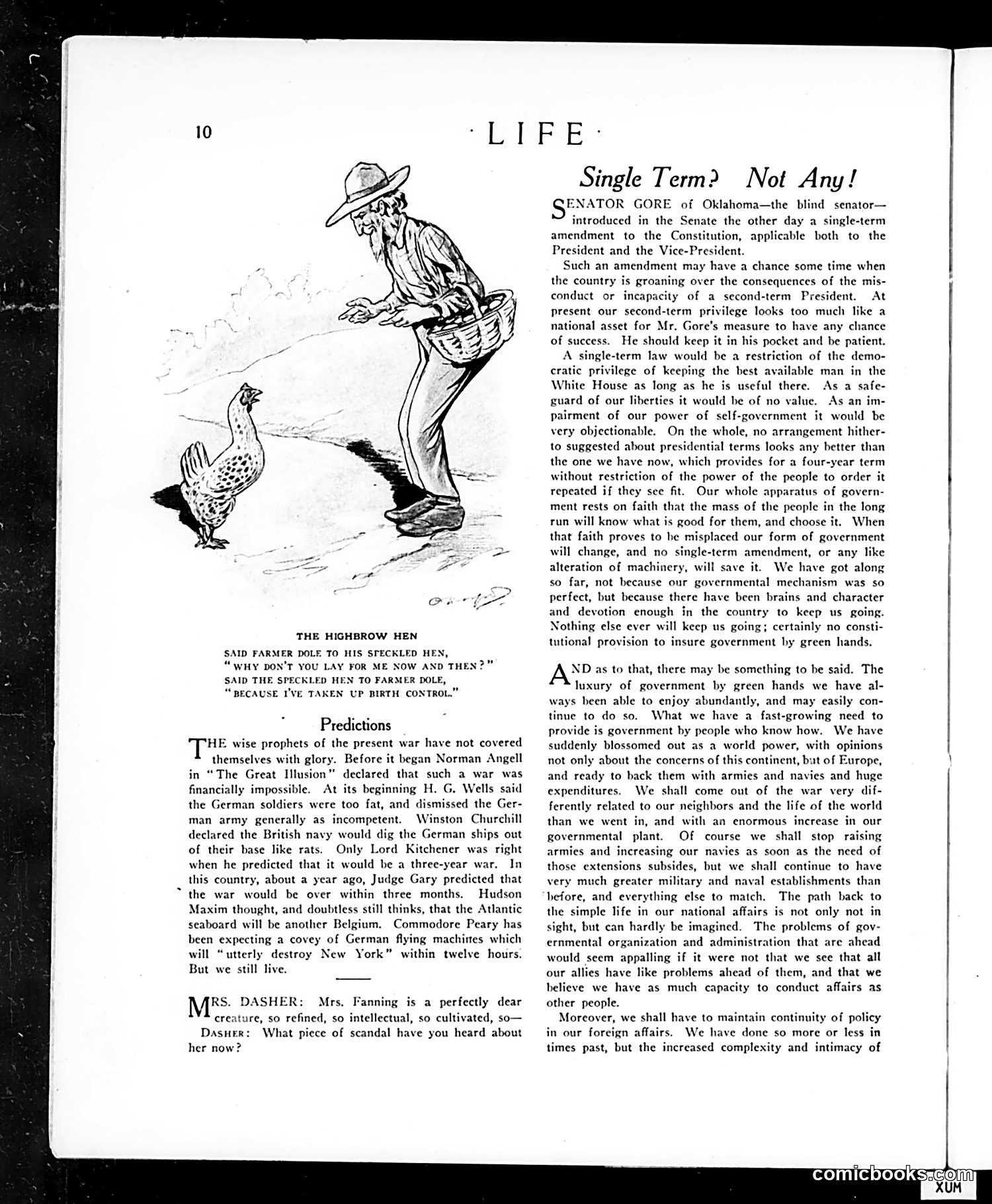 Life — July 5, 1917 — page 10: Life, 1917-07-05