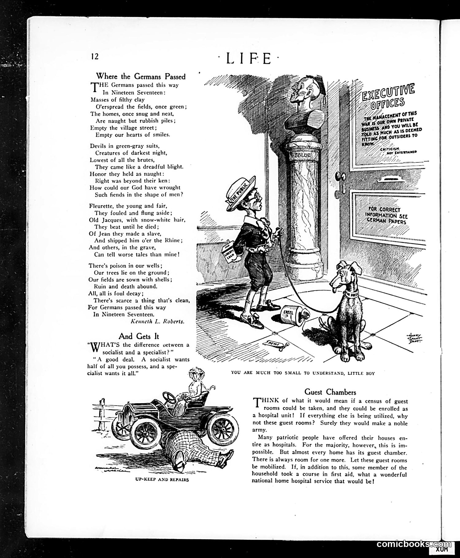 Life — July 5, 1917 — page 12: Life, 1917-07-05