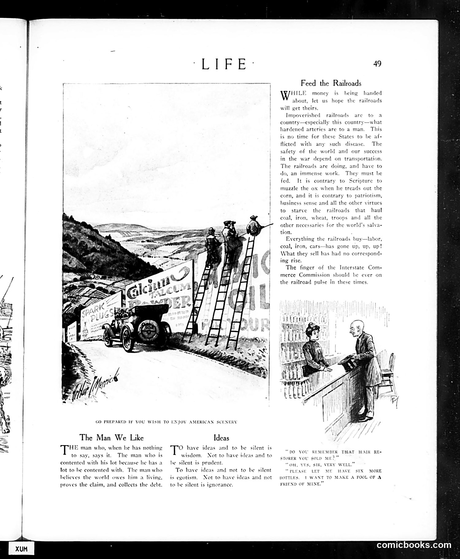 Life — July 12, 1917 — page 9: Life, 1917-07-12