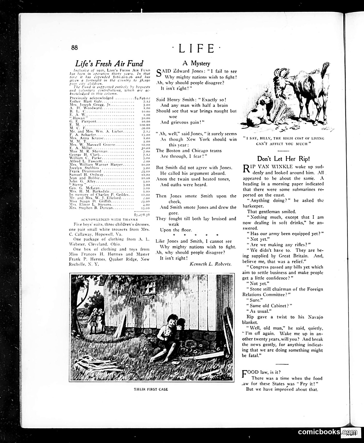 Life — July 19, 1917 — page 8: Life, 1917-07-19