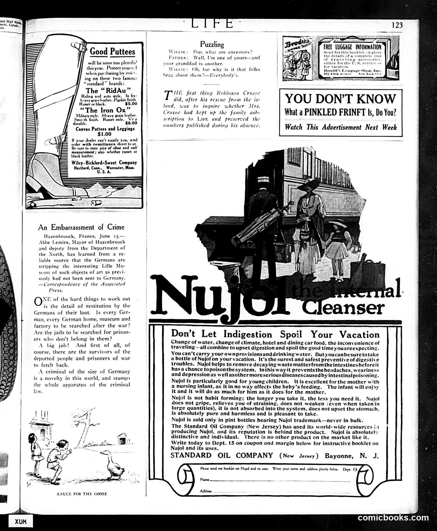 Life — July 26, 1917 — page 3: Life, 1917-07-26
